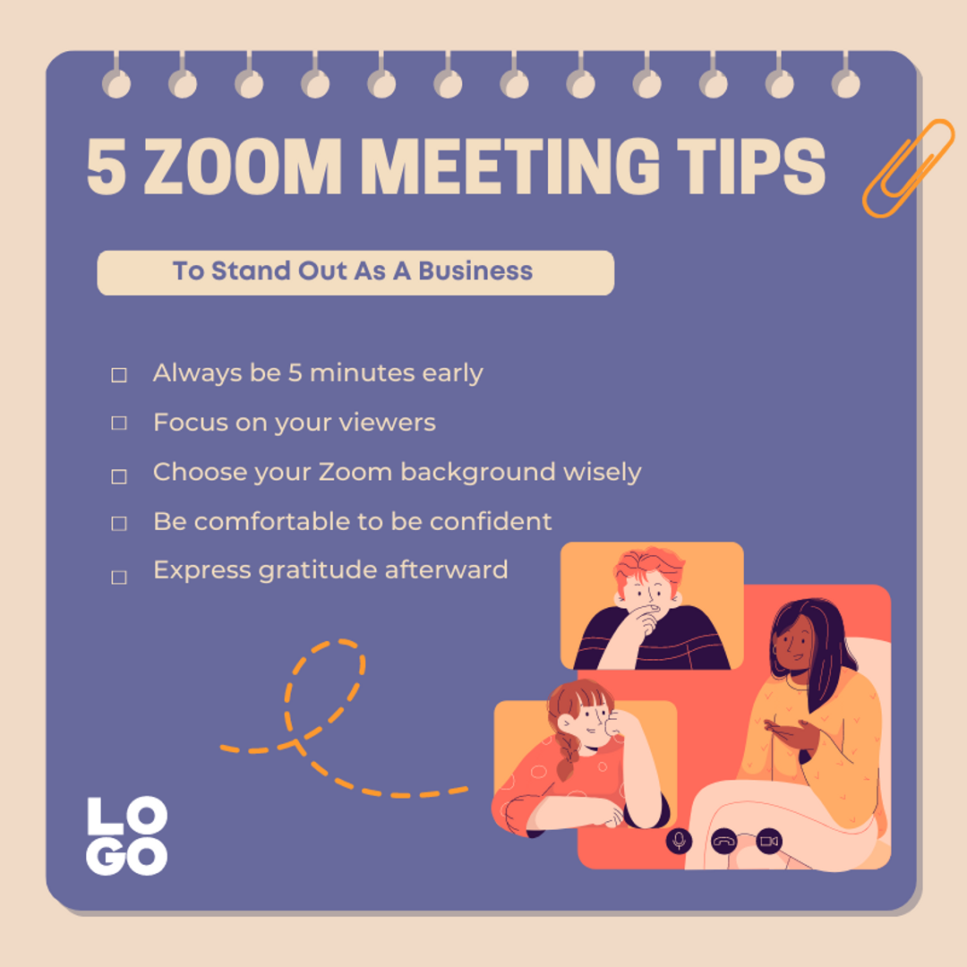 Zoom meeting tips