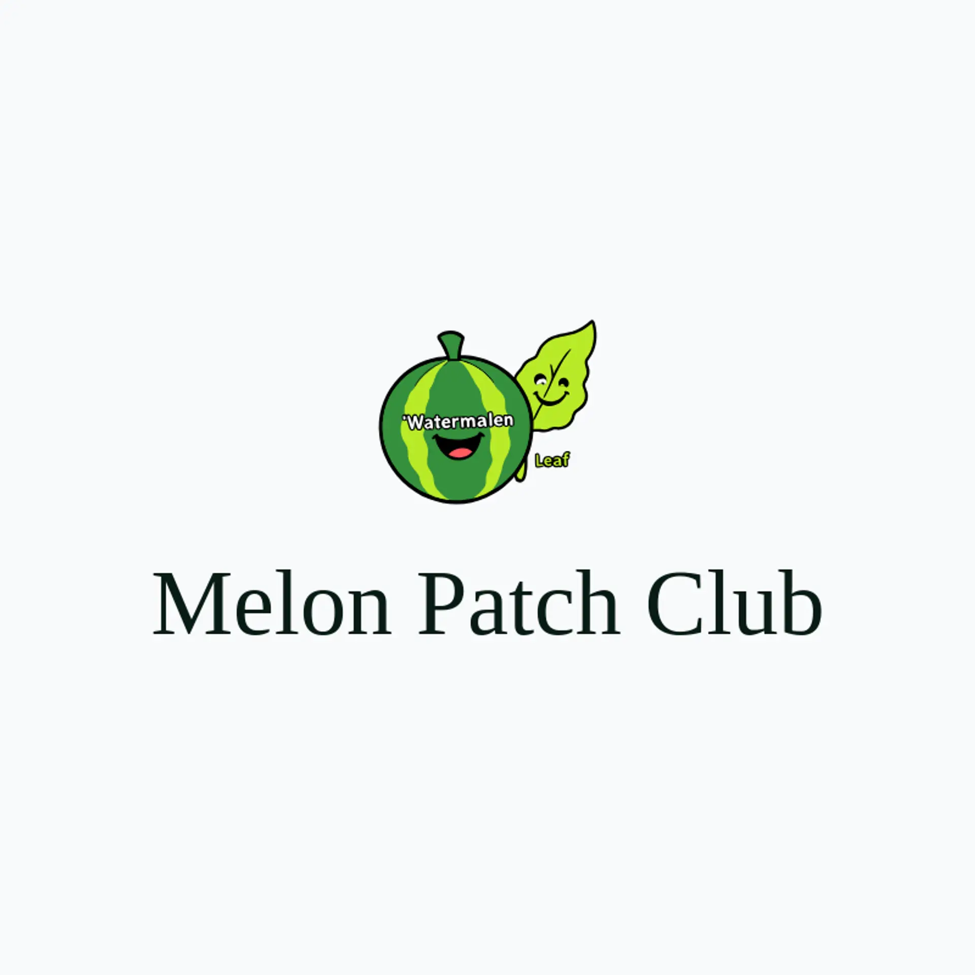 Melon Patch Club logo for watermelon