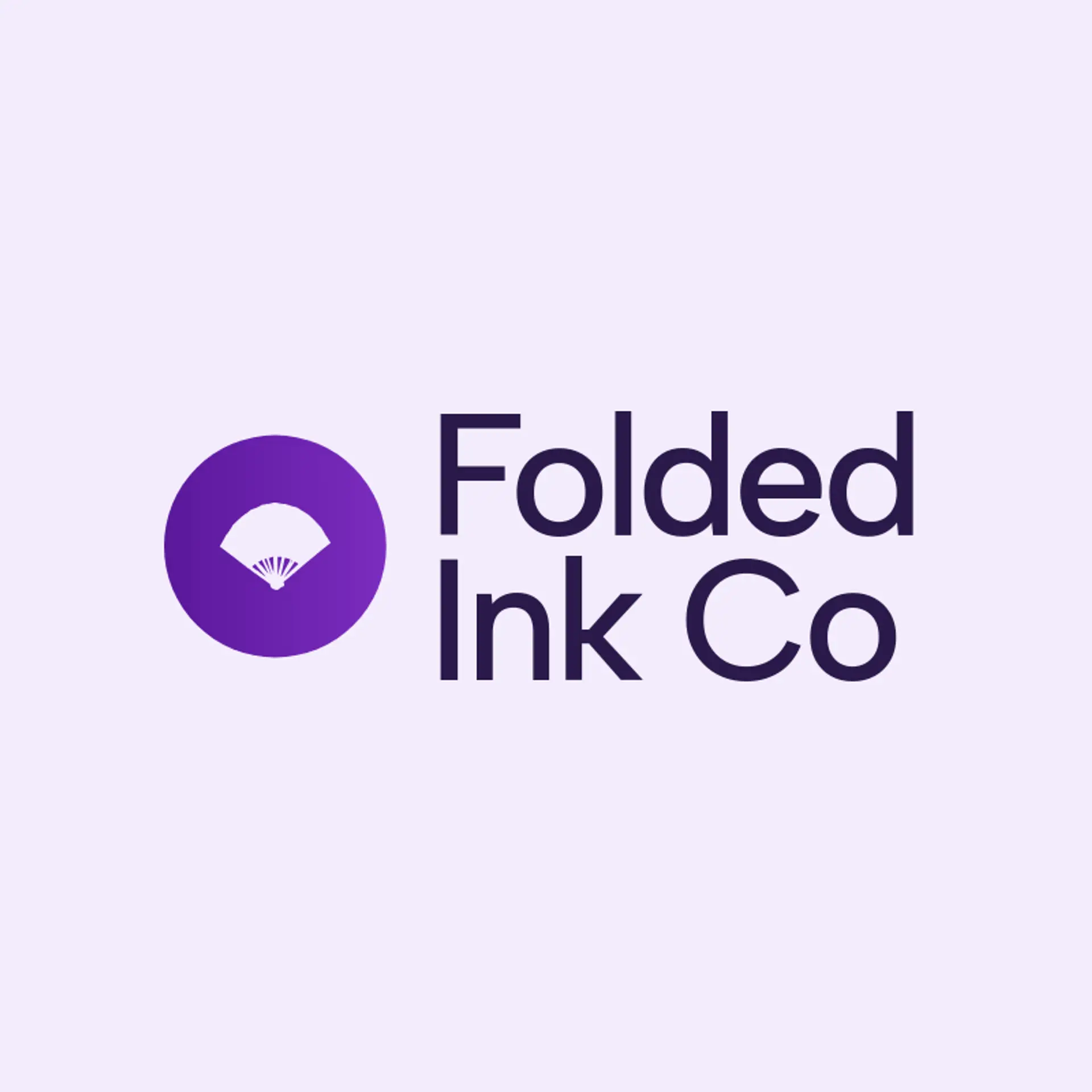 Folded Ink Co logo for japan