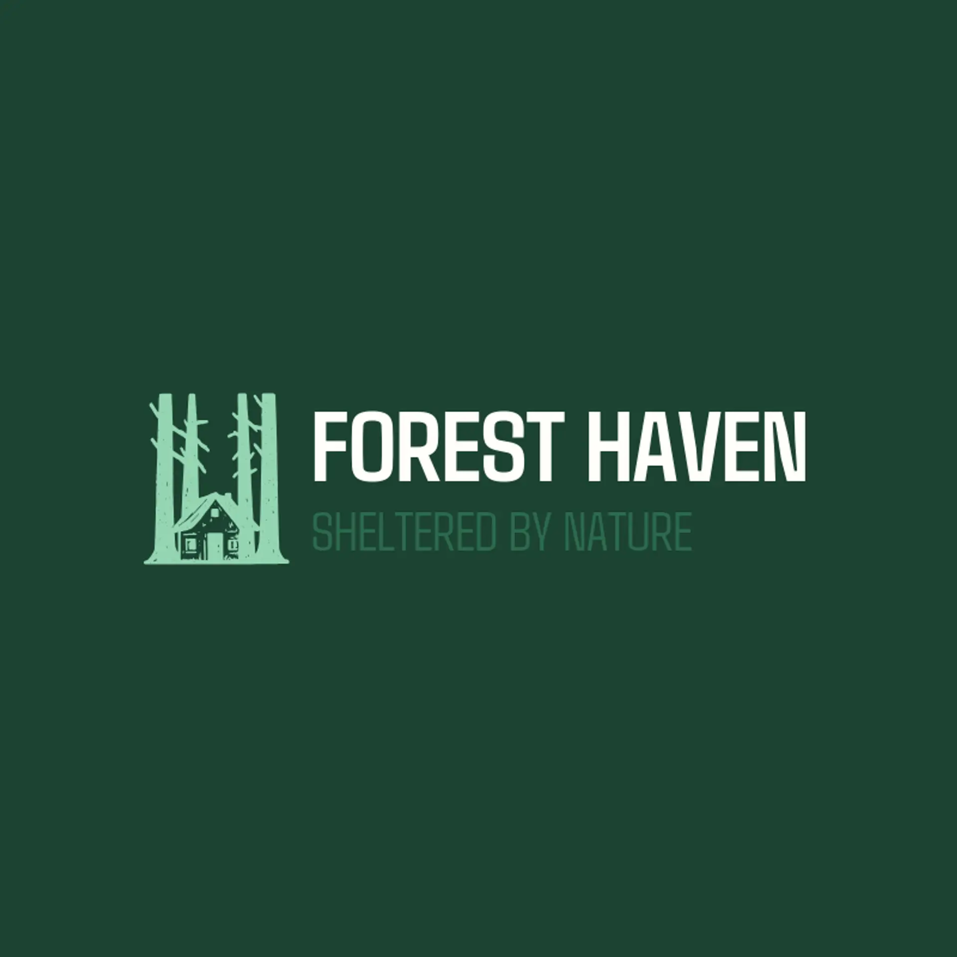 Forest Haven logo for house
