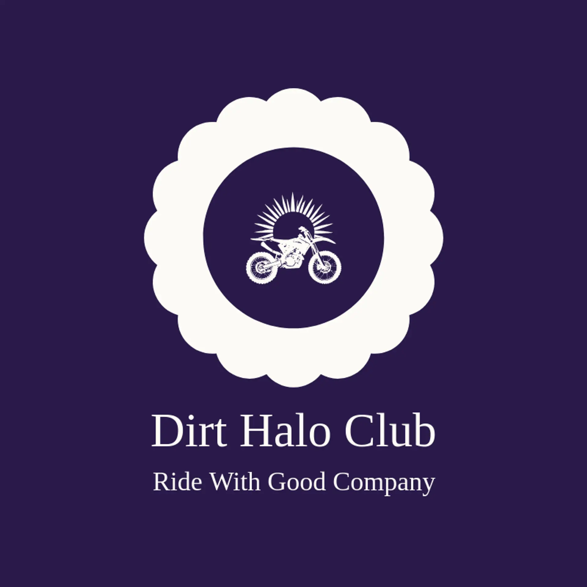 Dirt Halo Club logo for motocross