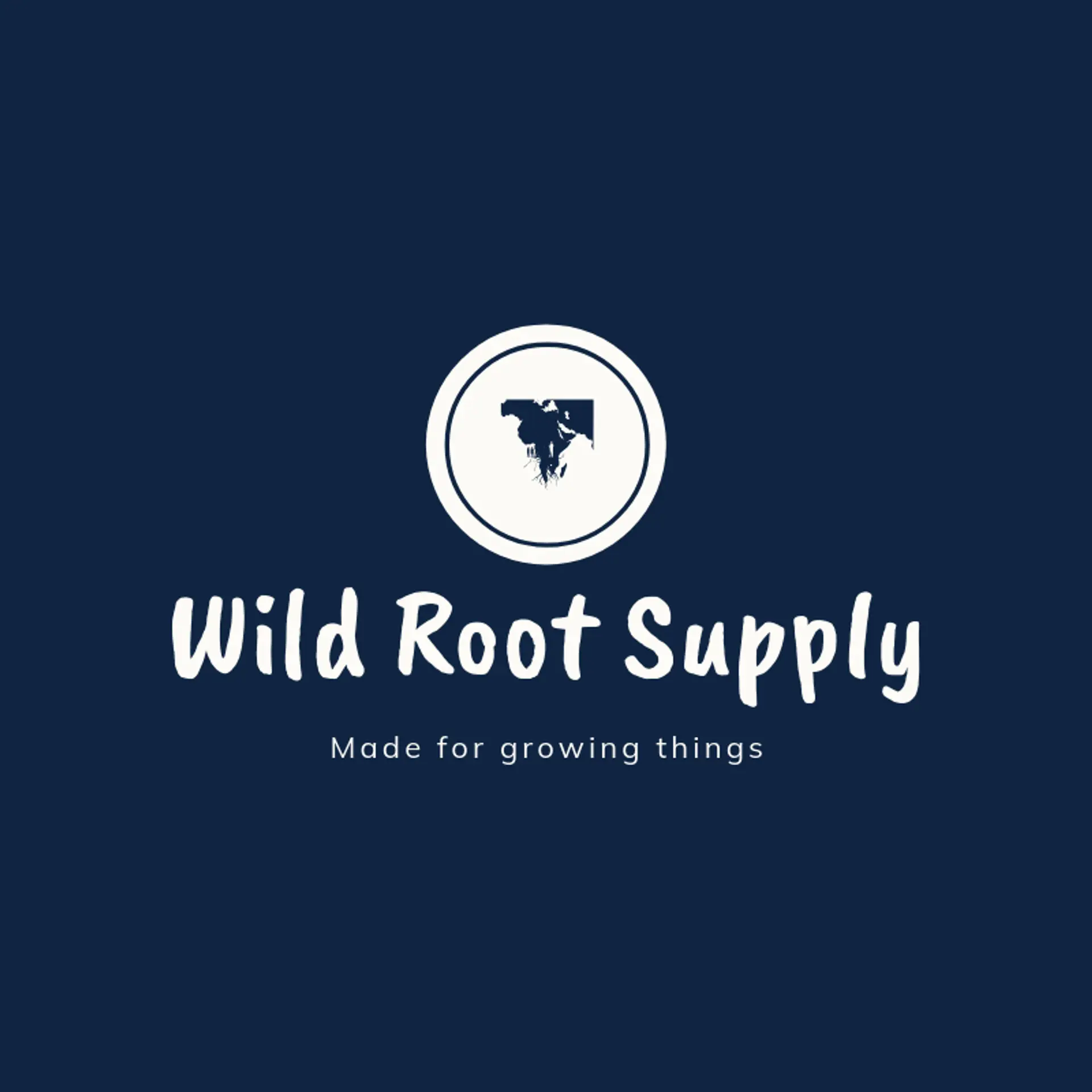 Wild Root Supply logo for roots