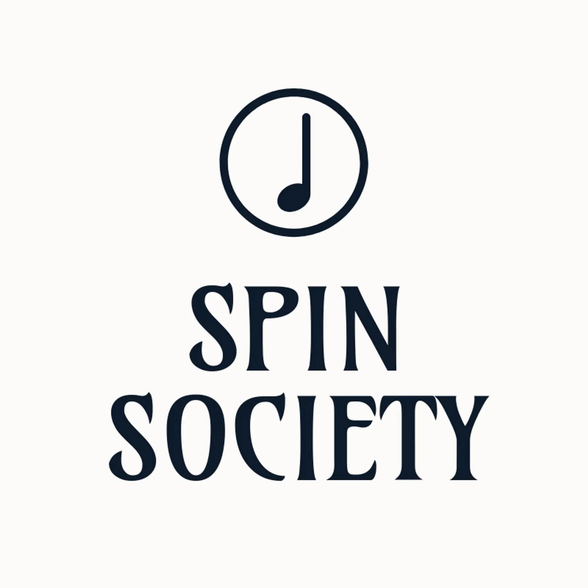 Spin Society logo for disc