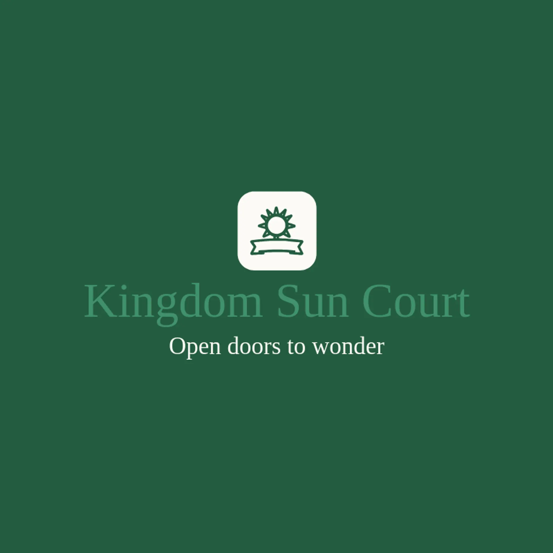 Kingdom Sun Court logo for kingdom