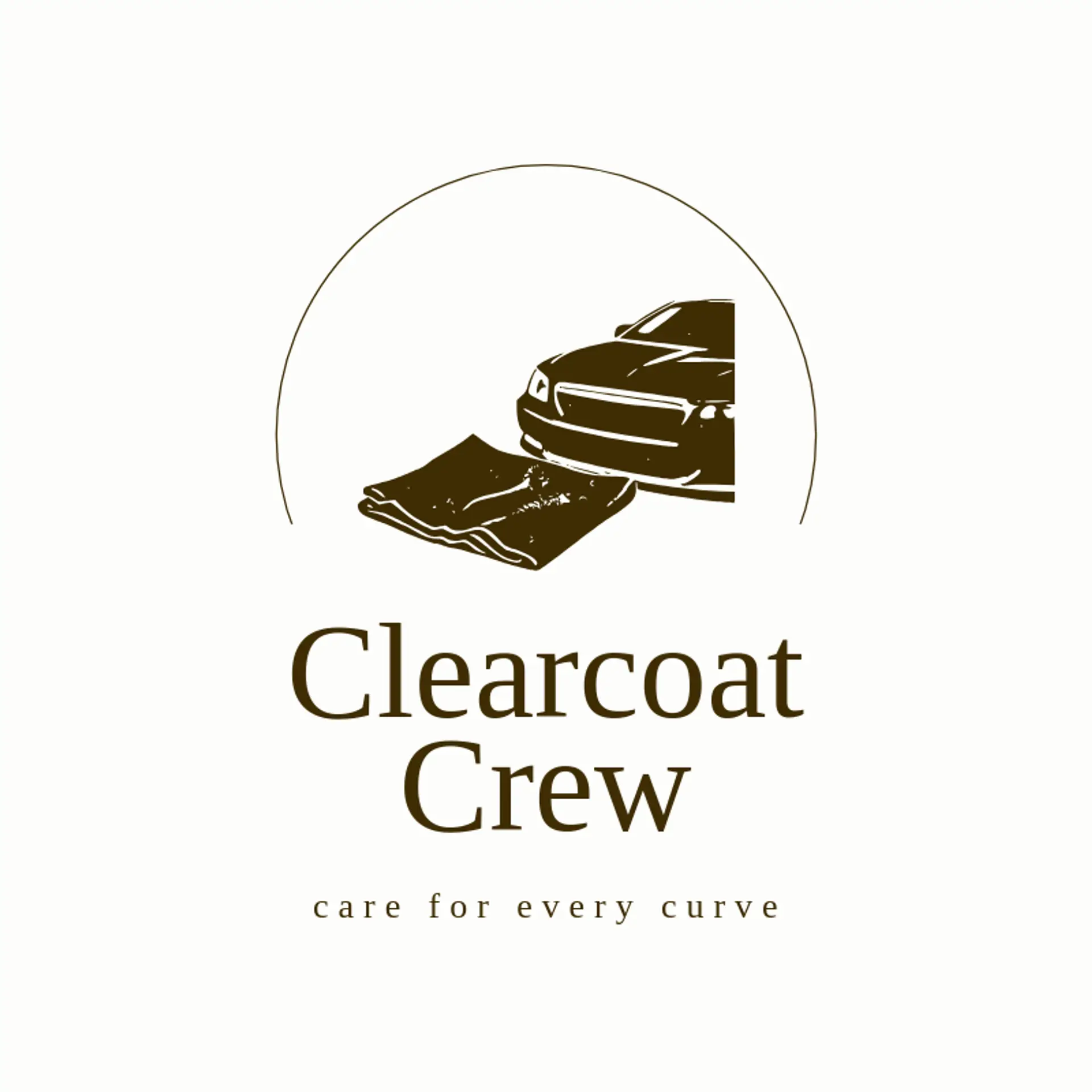 Clearcoat Crew logo for mobile detailing