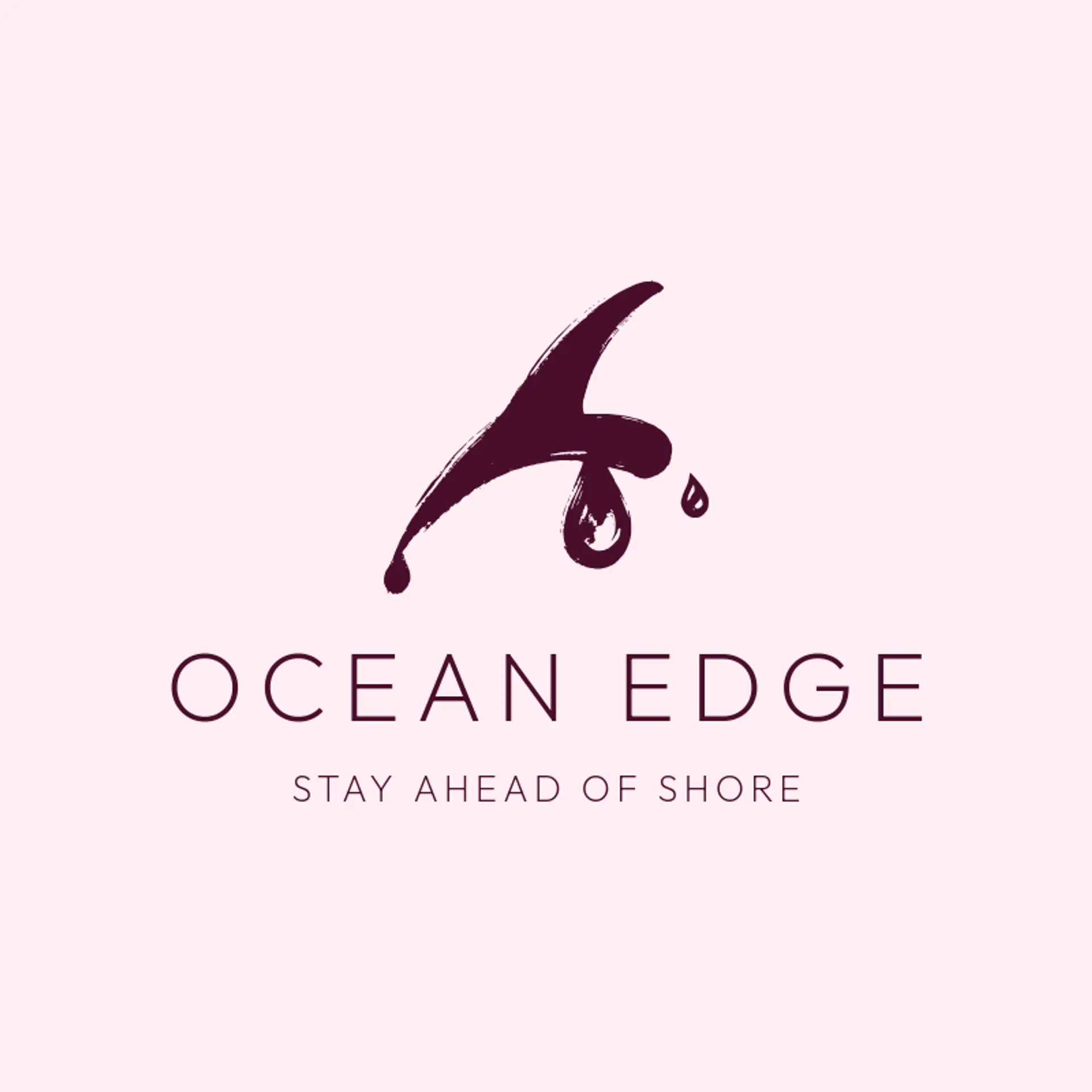 Ocean Edge logo for shark