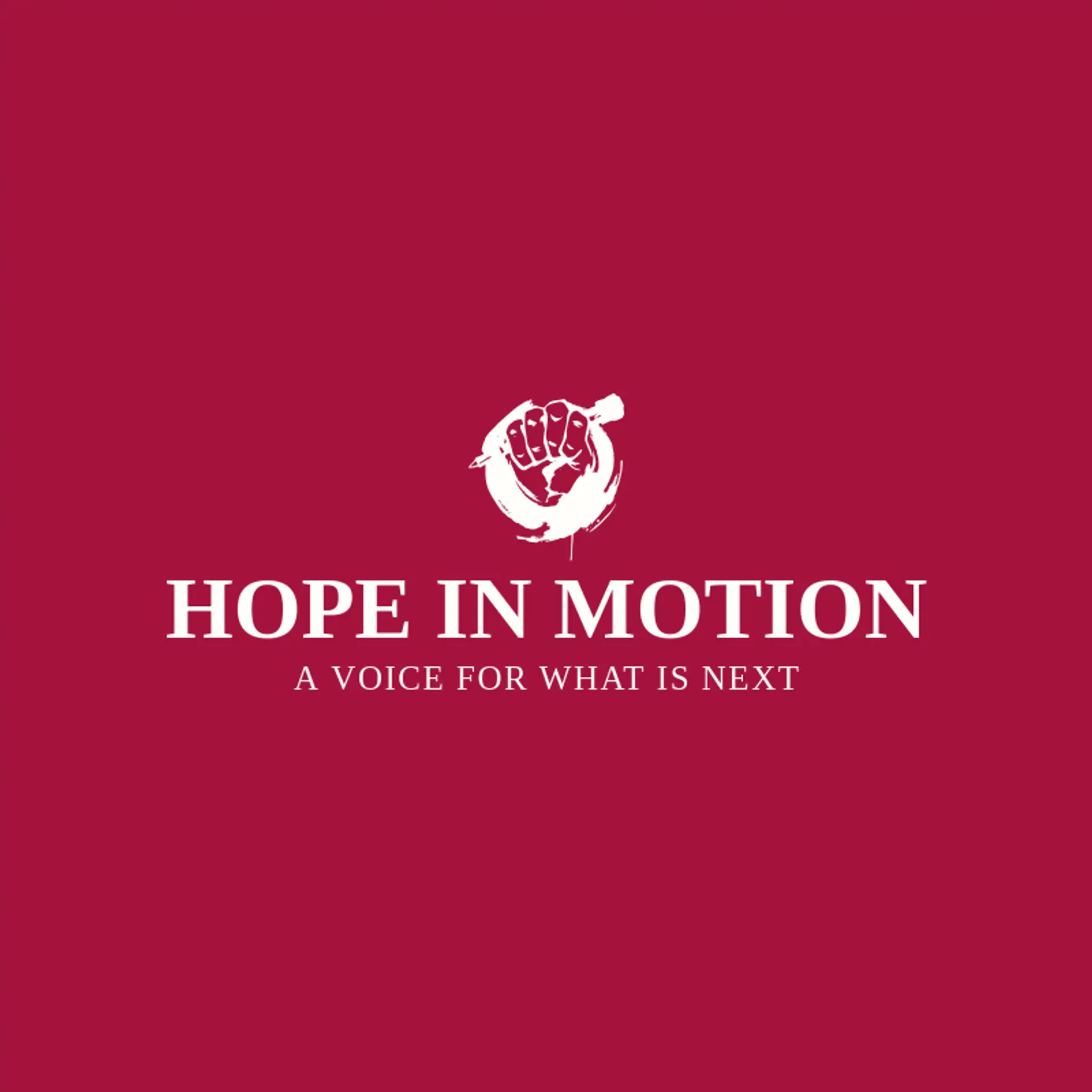 Hope in Motion logo for revolution