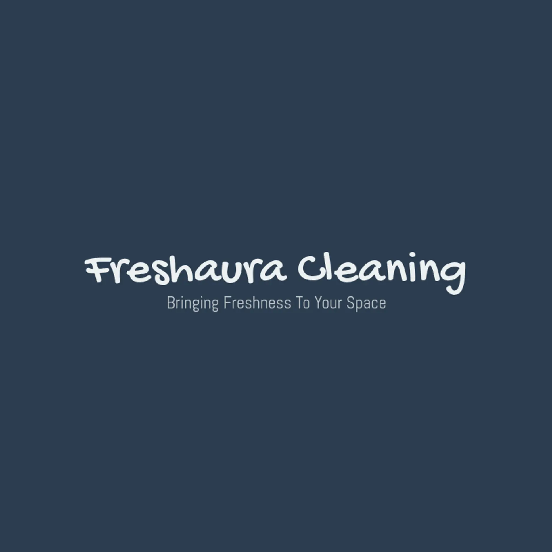 FreshAura Cleaning logo for blg cleaning service