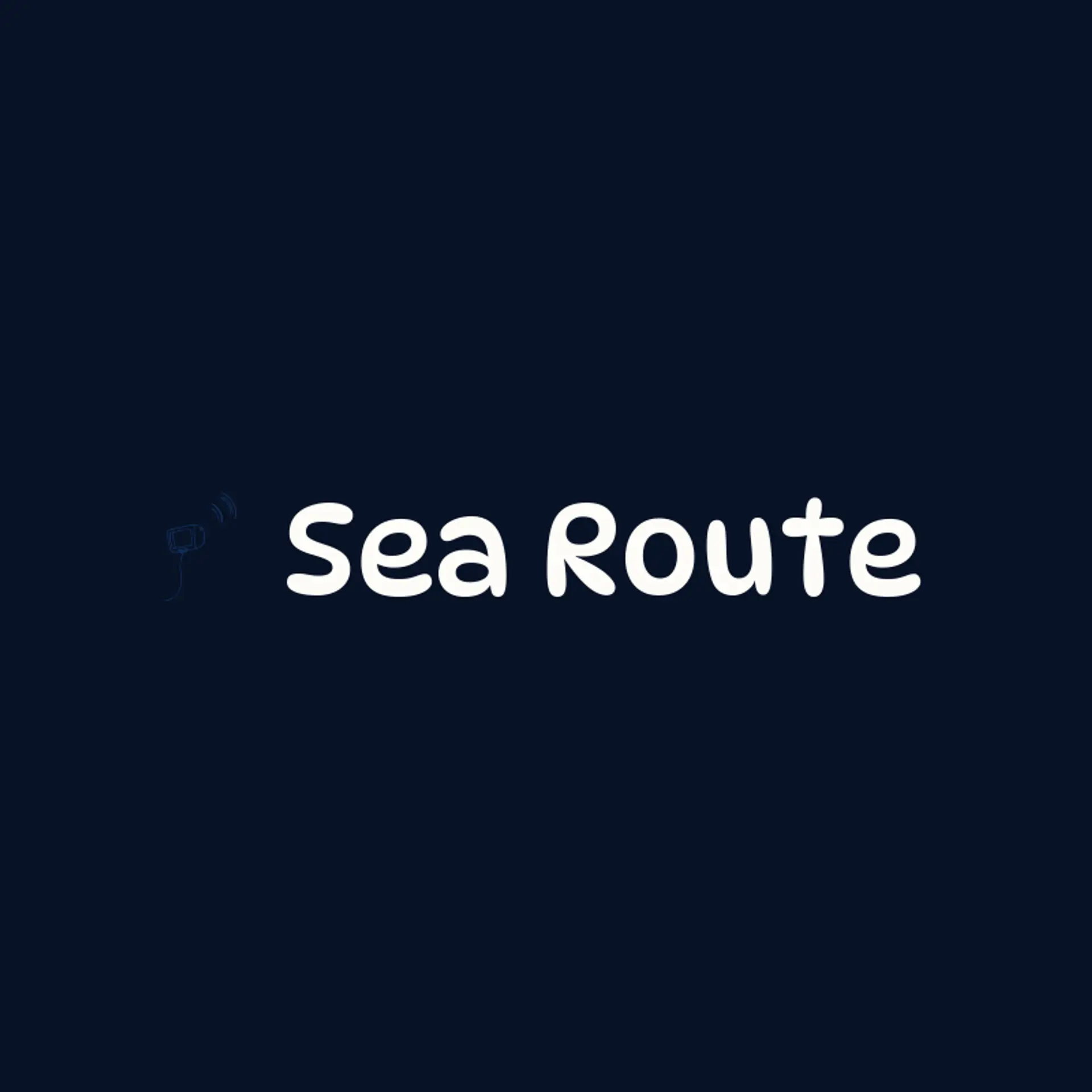 Sea Route logo for waves