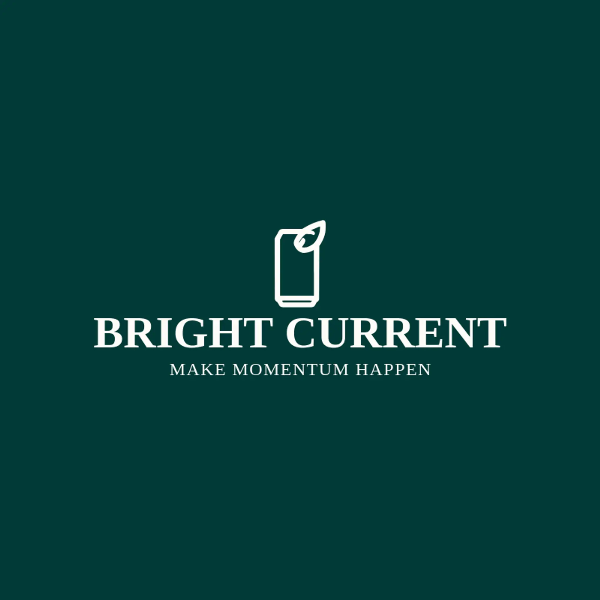 Bright Current logo for energy drink