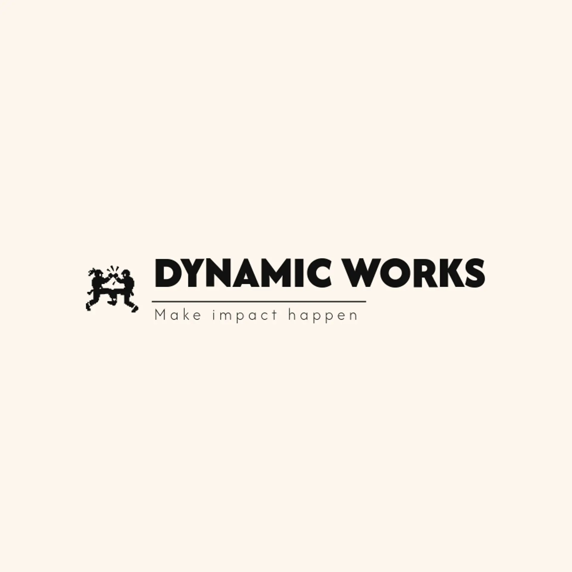 Dynamic Works logo for action