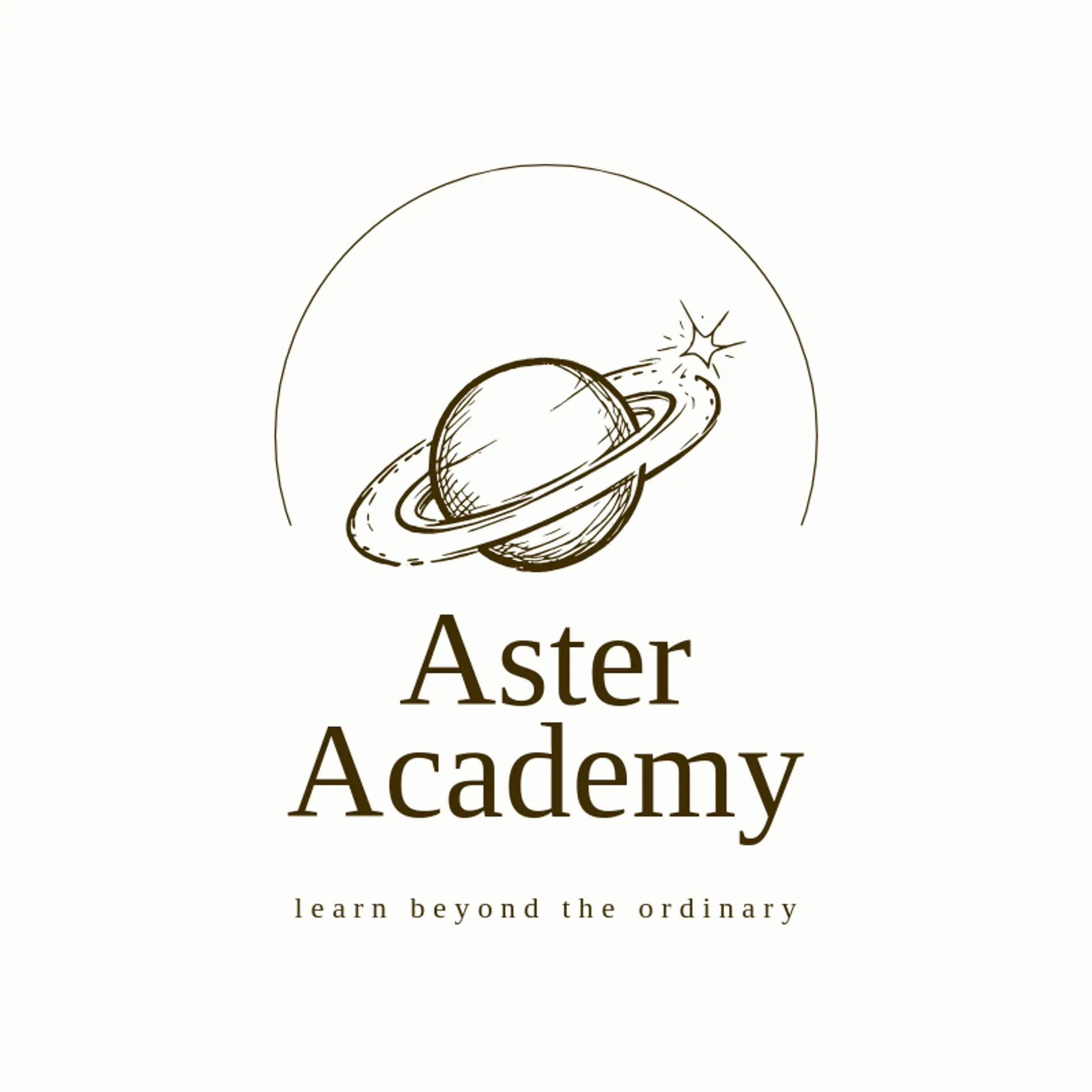 Aster Academy logo for orbit