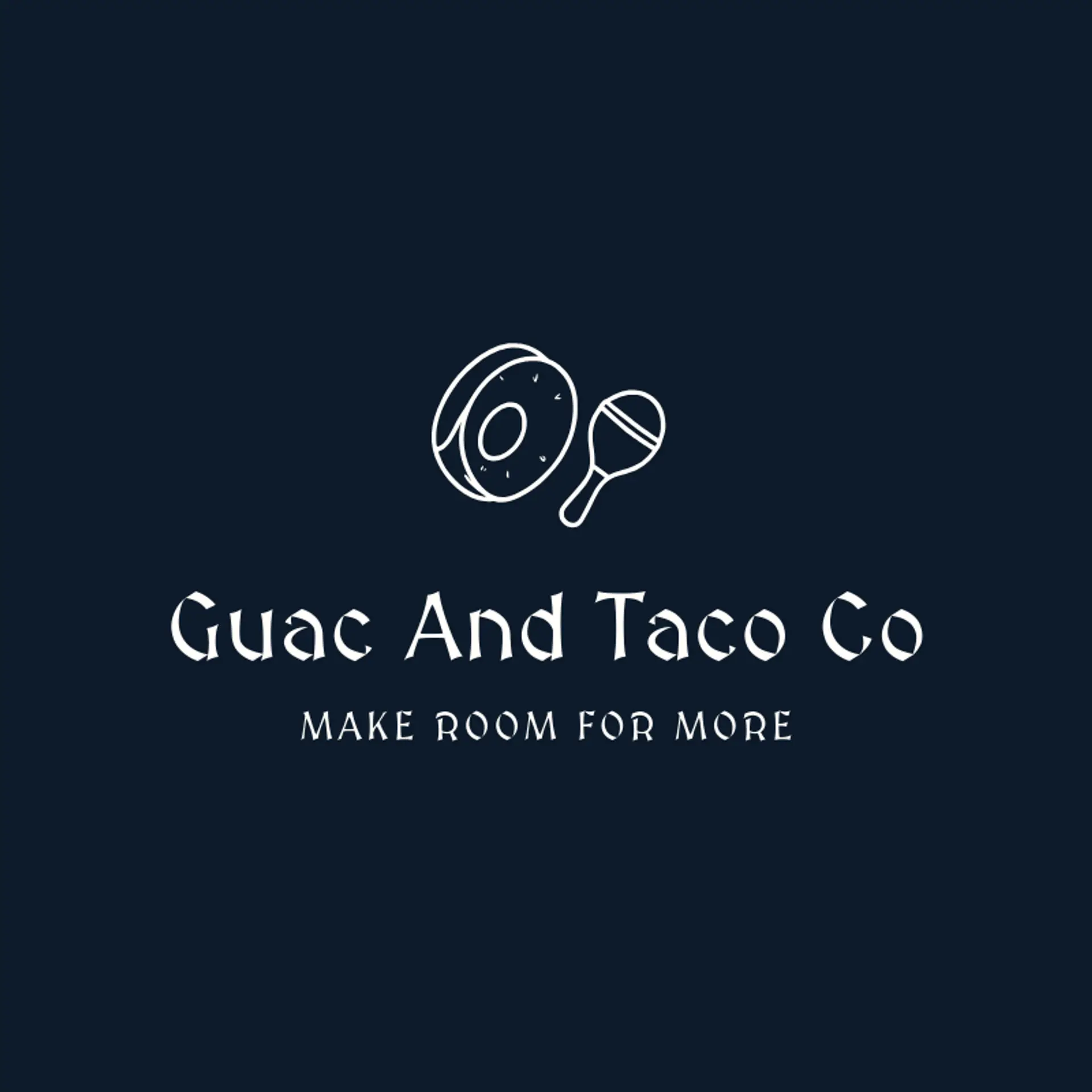 Guac and Taco Co logo for taco