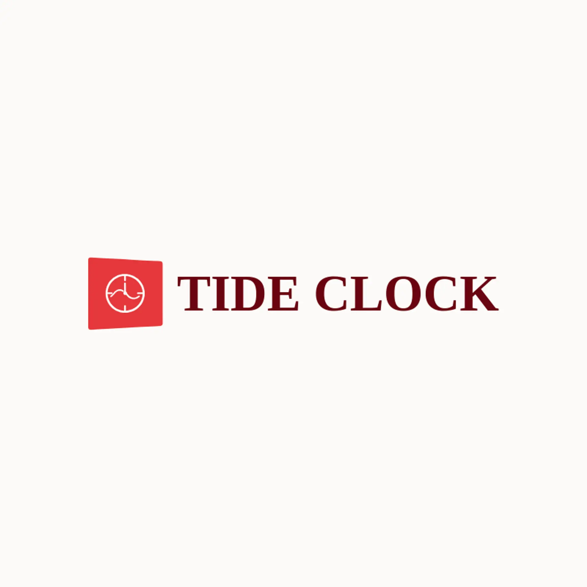 Tide Clock logo for clock
