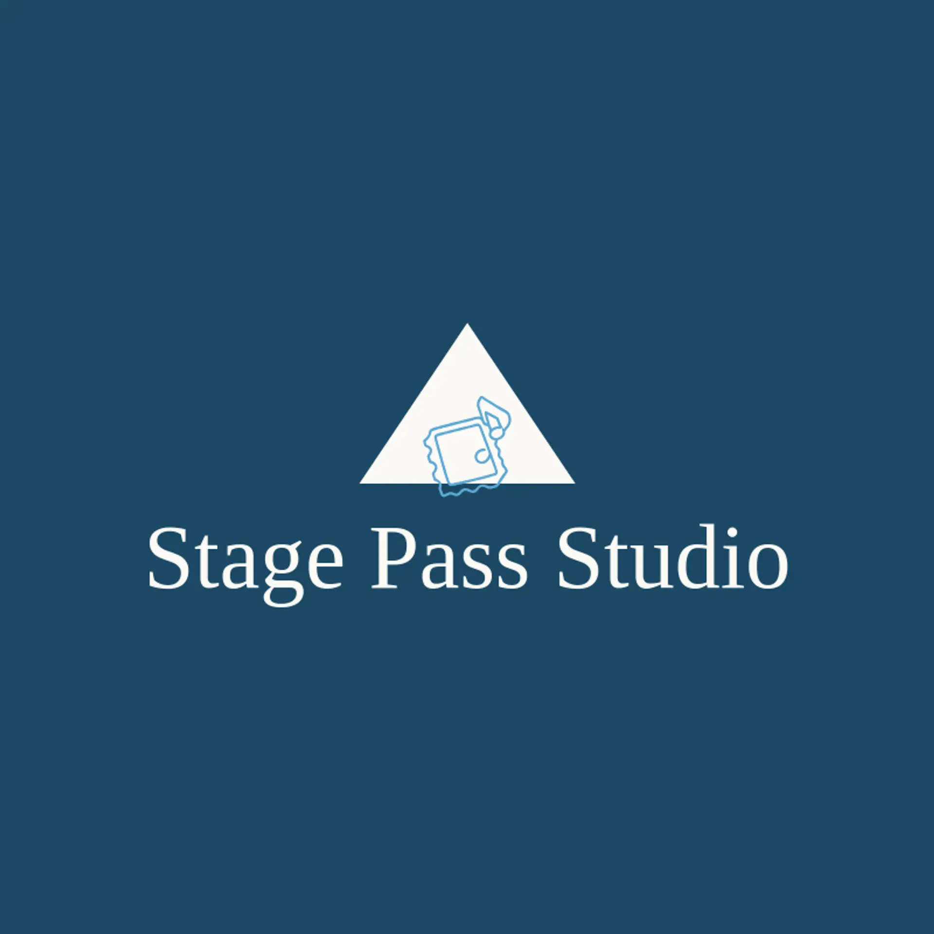 Stage Pass Studio logo for theatre