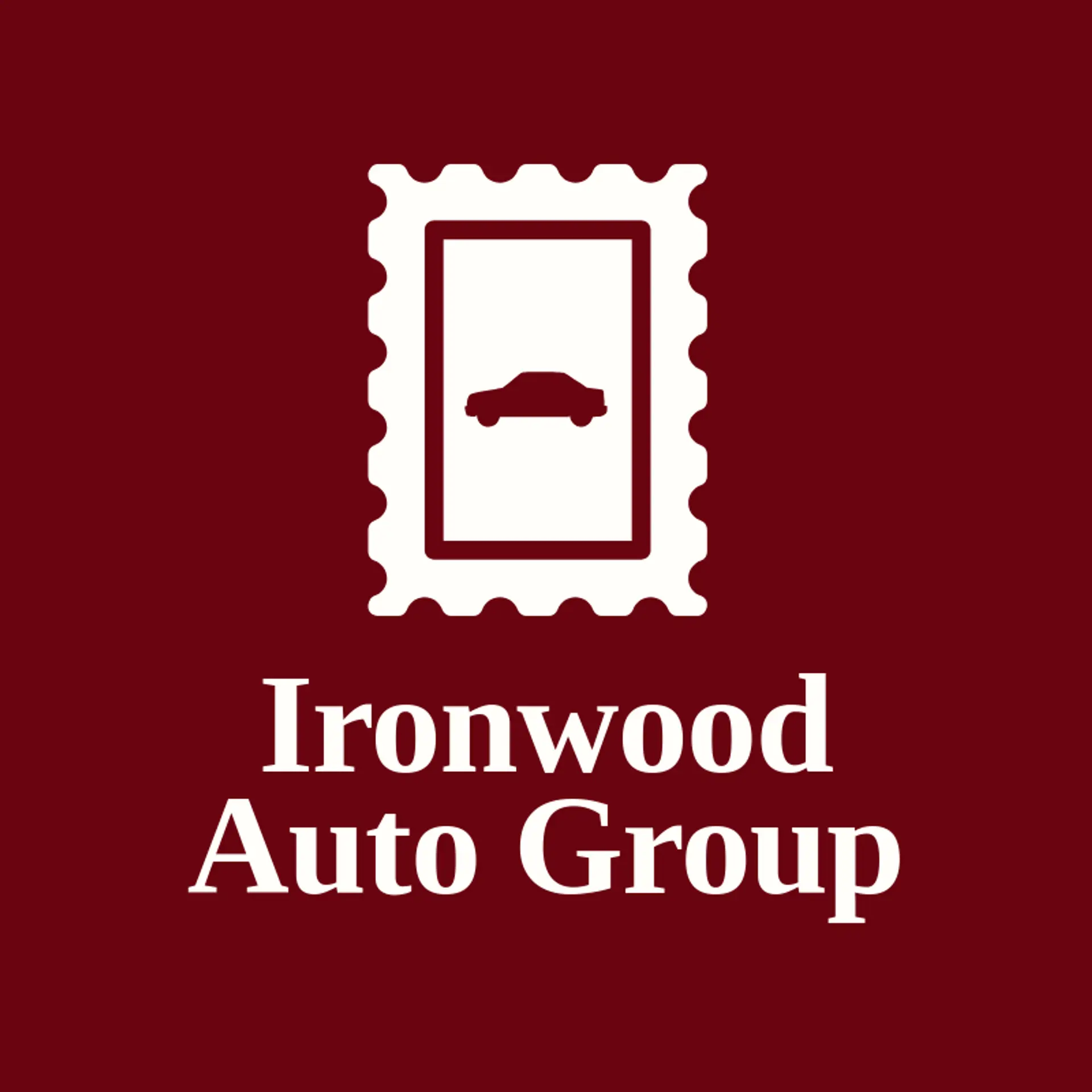 Ironwood Auto Group logo for automobile
