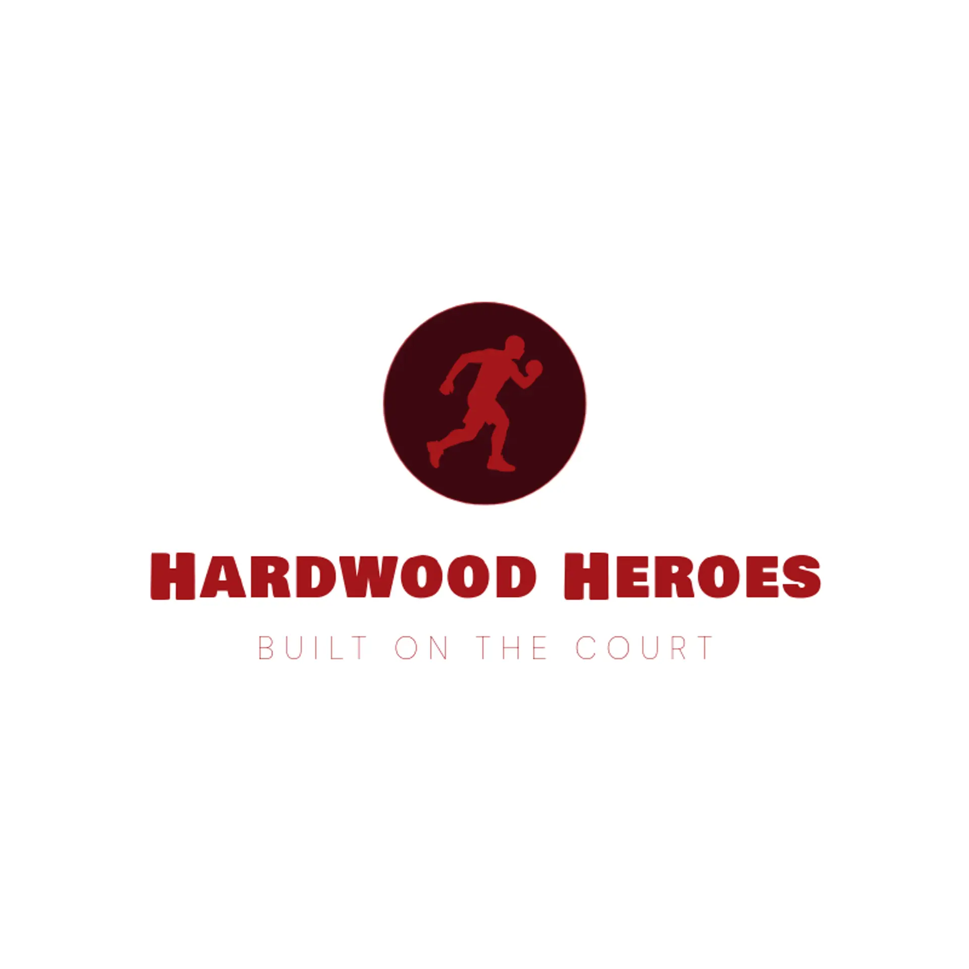 Hardwood Heroes logo for court