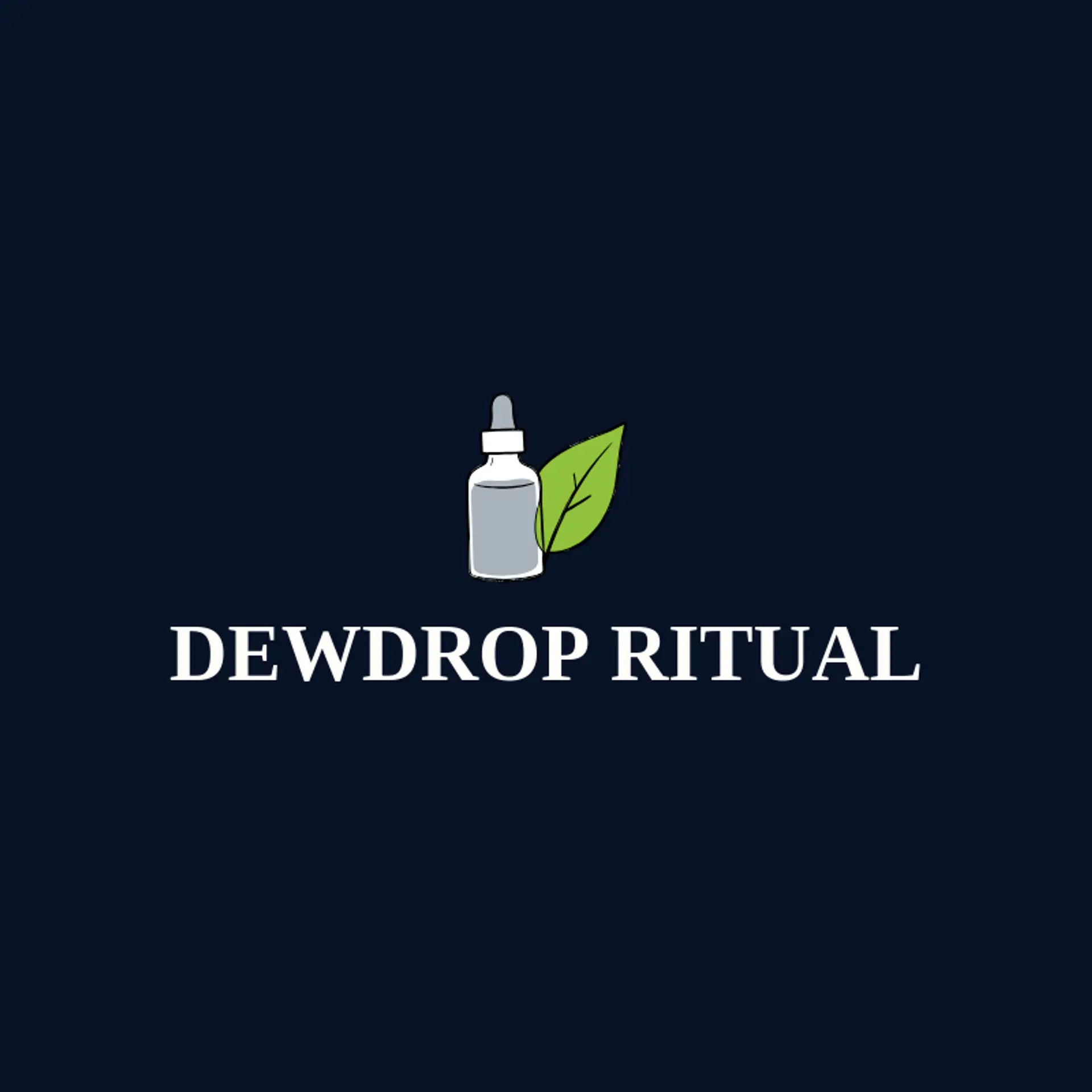 Dewdrop Ritual logo for skincare