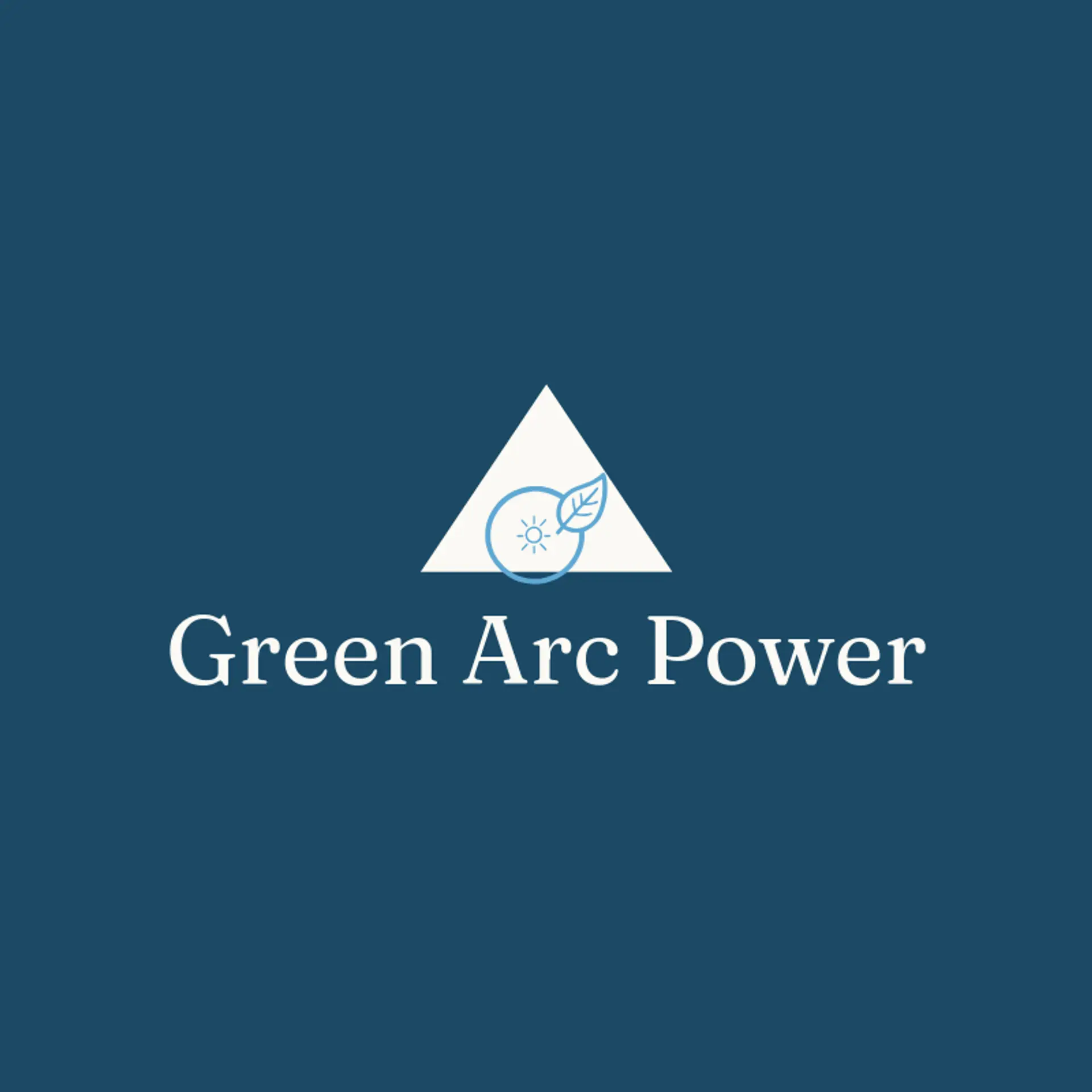 Green Arc Power logo for solar