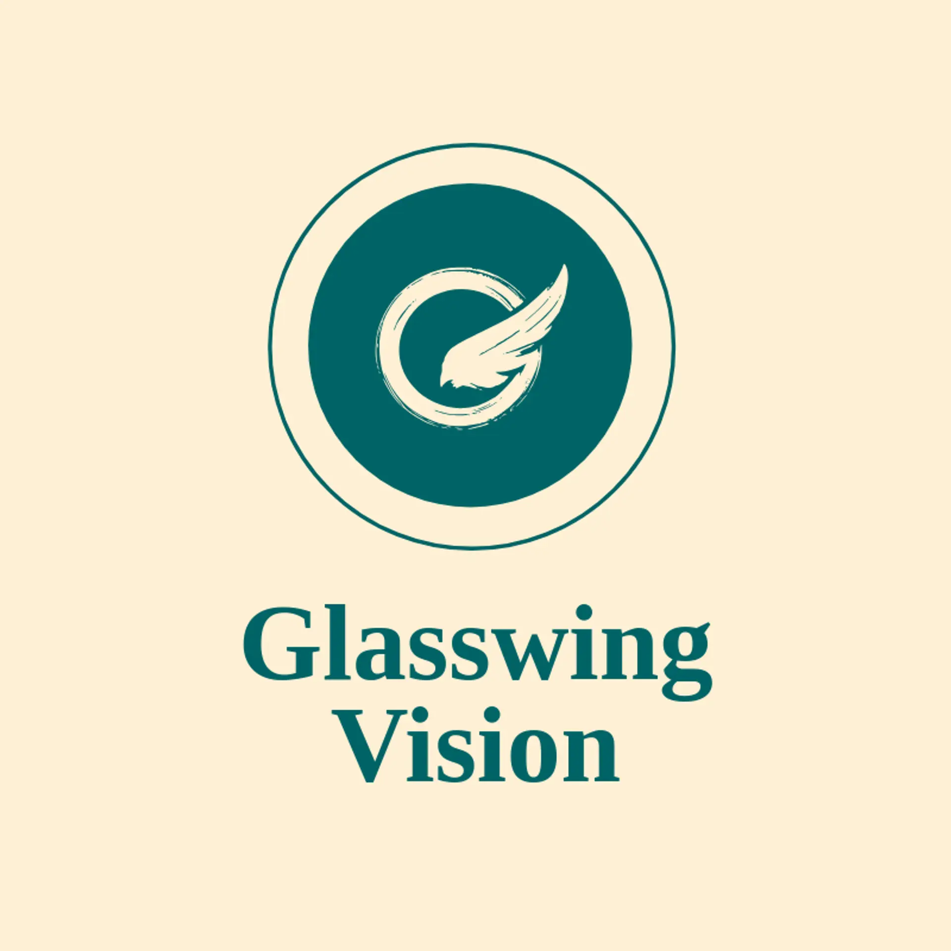 Glasswing Vision logo for lens