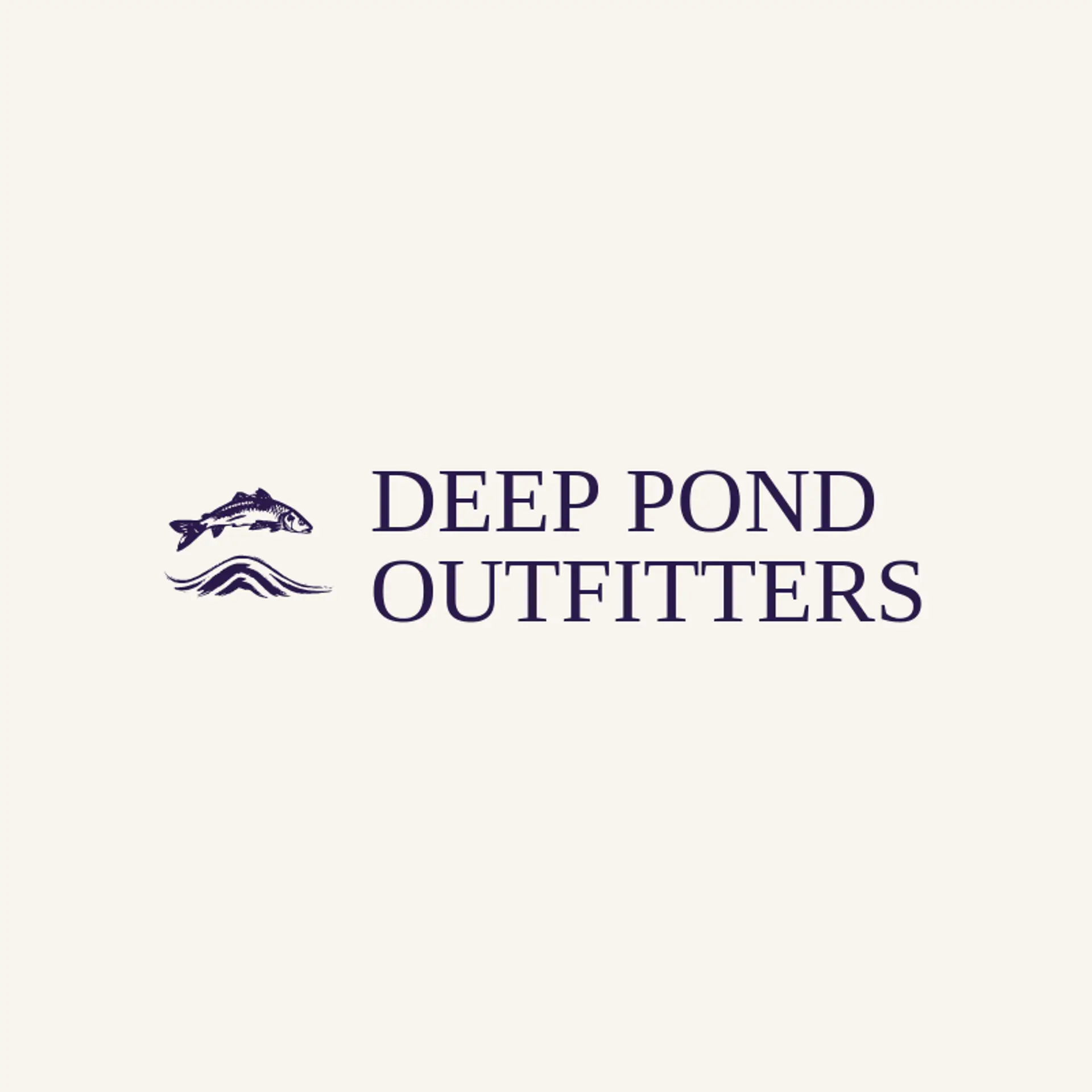 Deep Pond Outfitters logo for carp