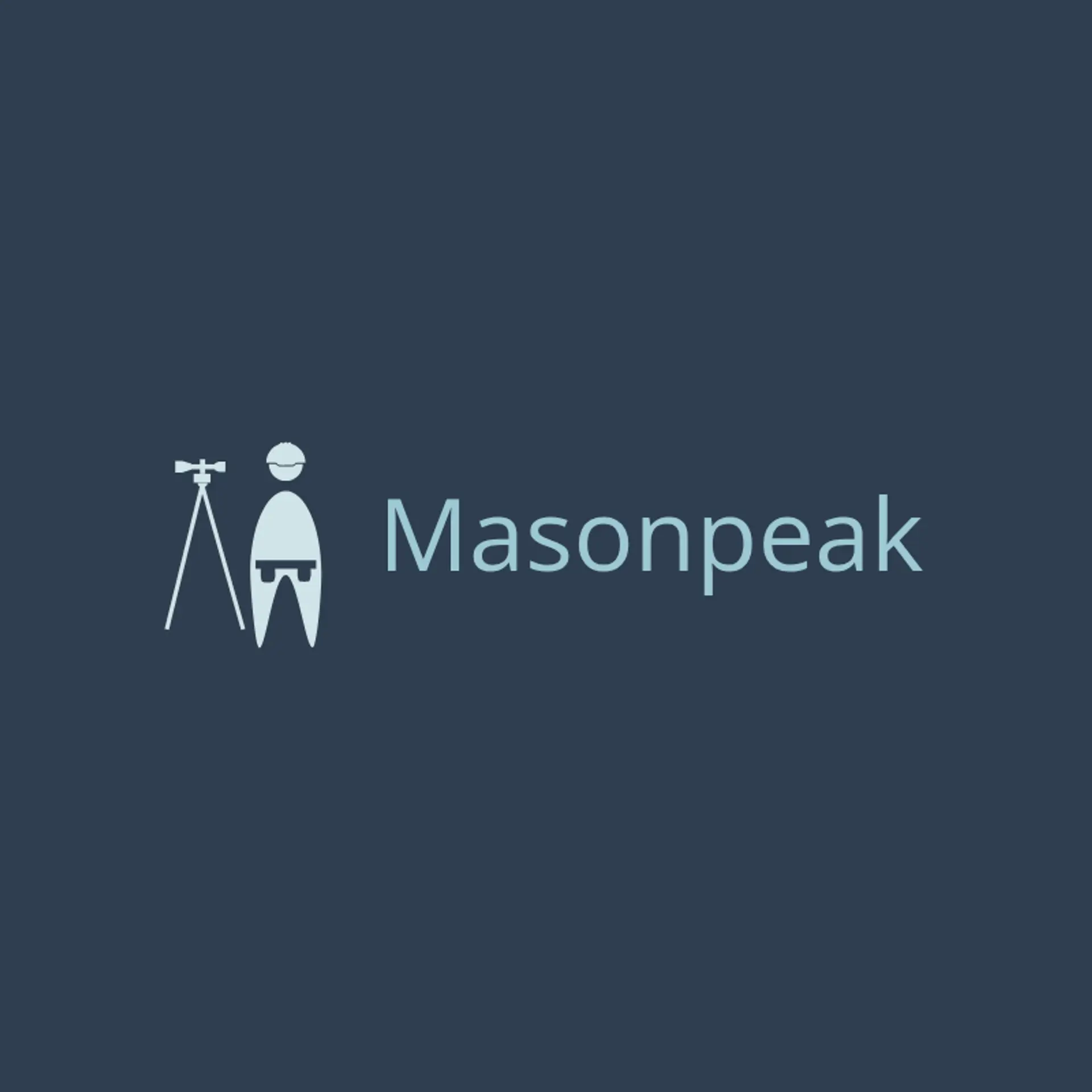 MasonPeak logo for construction designer