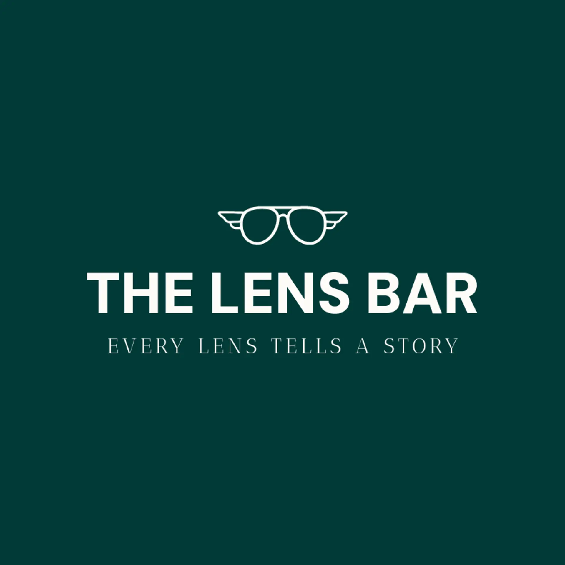 The Lens Bar logo for glasses