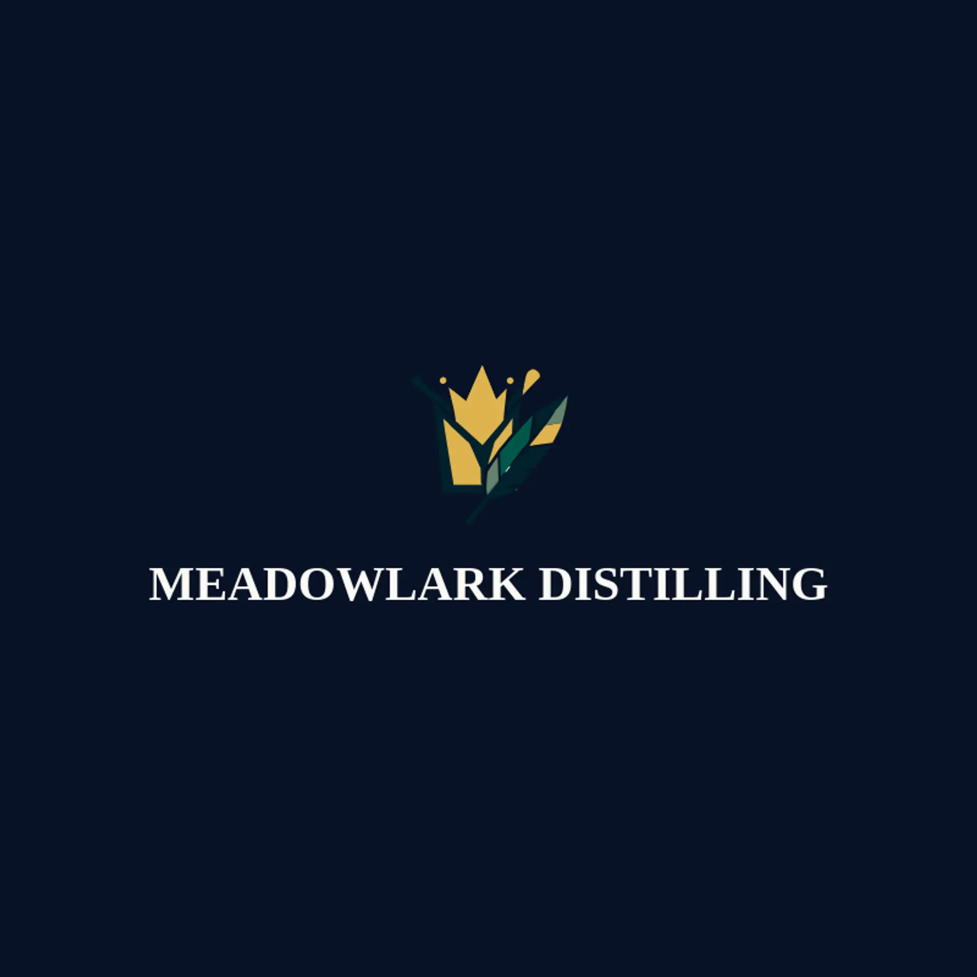 Meadowlark Distilling logo for whiskey