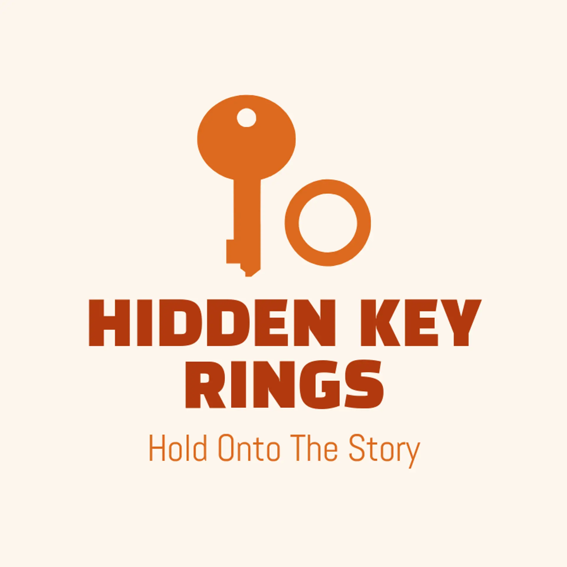 Hidden Key Rings logo for ring