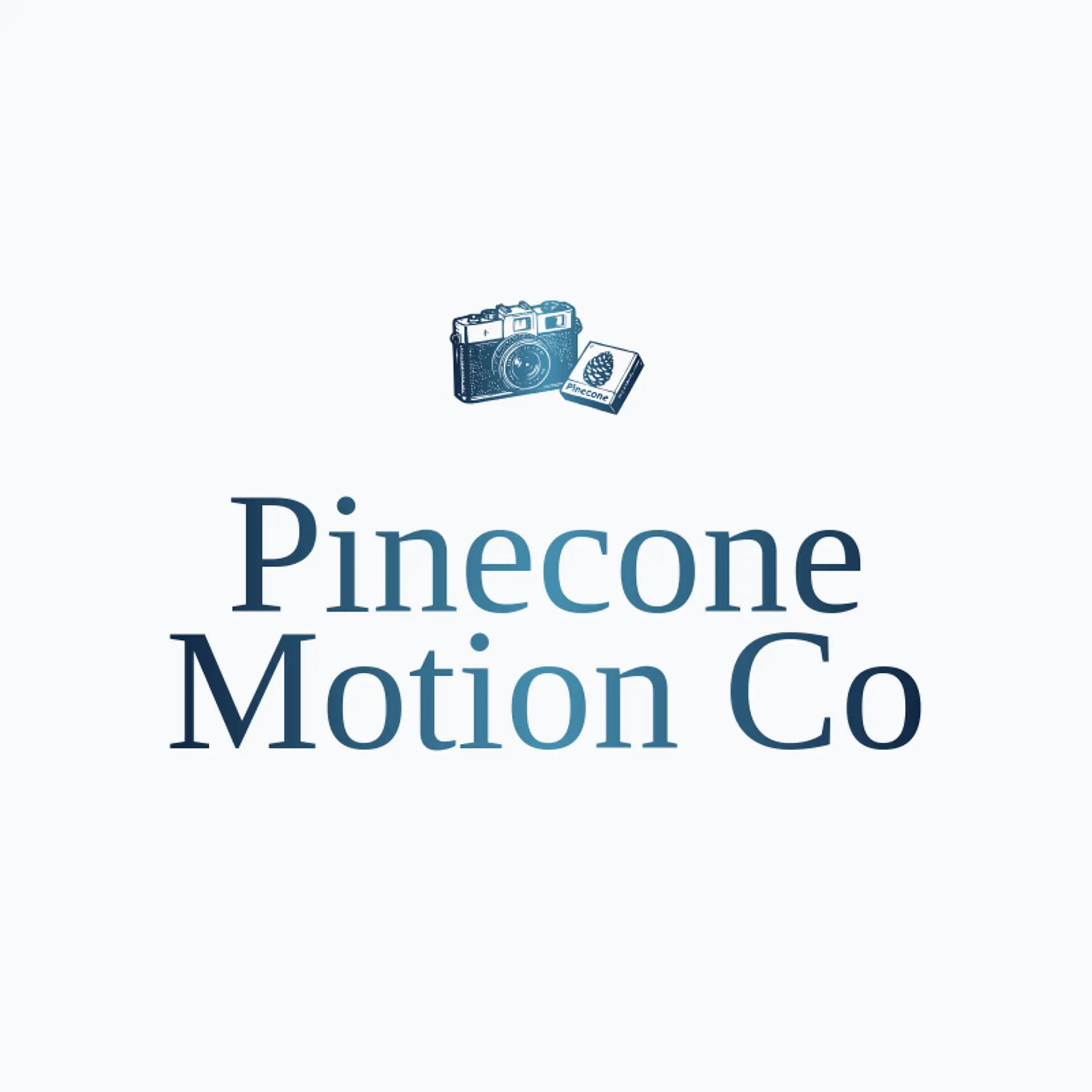 Pinecone Motion Co logo for video camera
