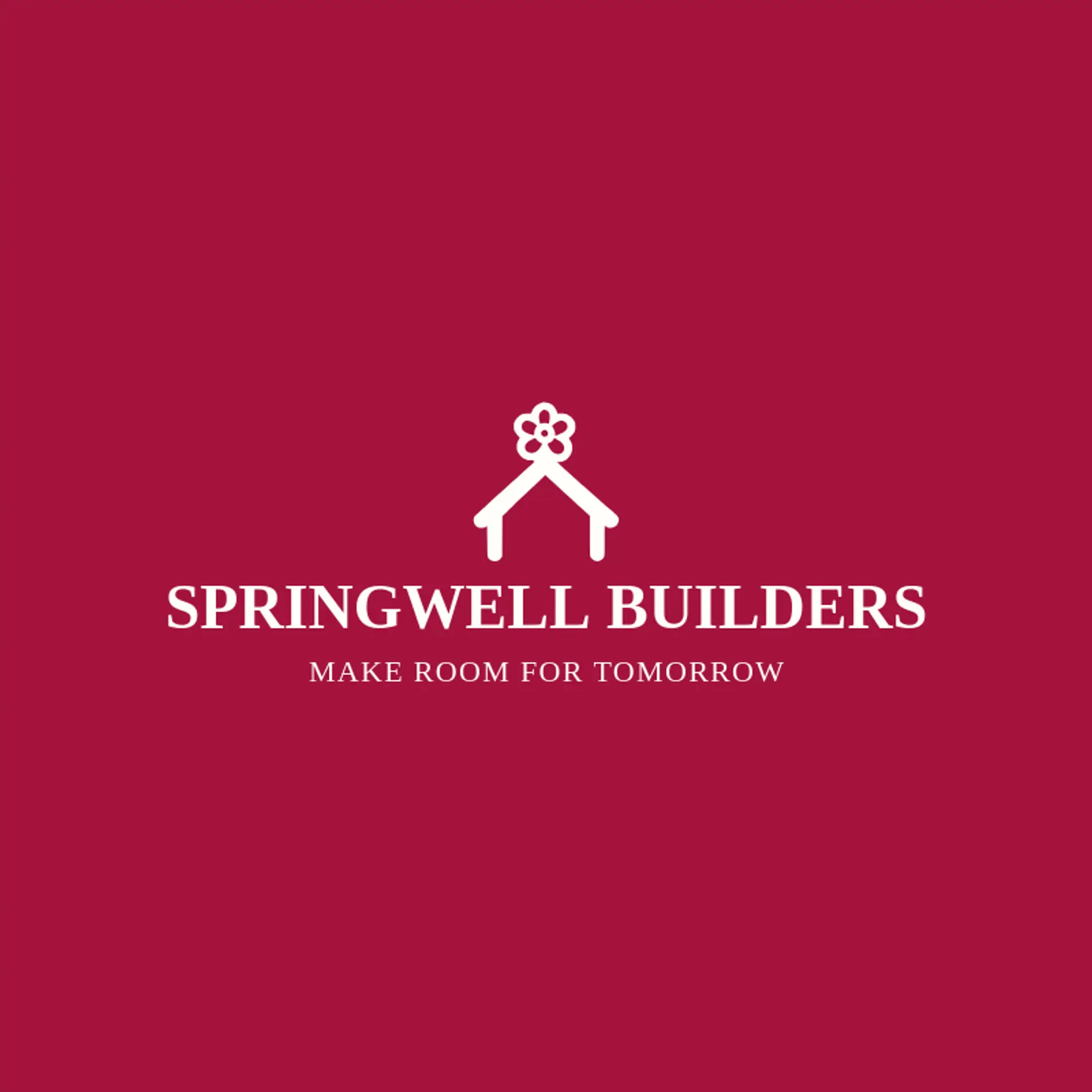 Springwell Builders logo for home builder