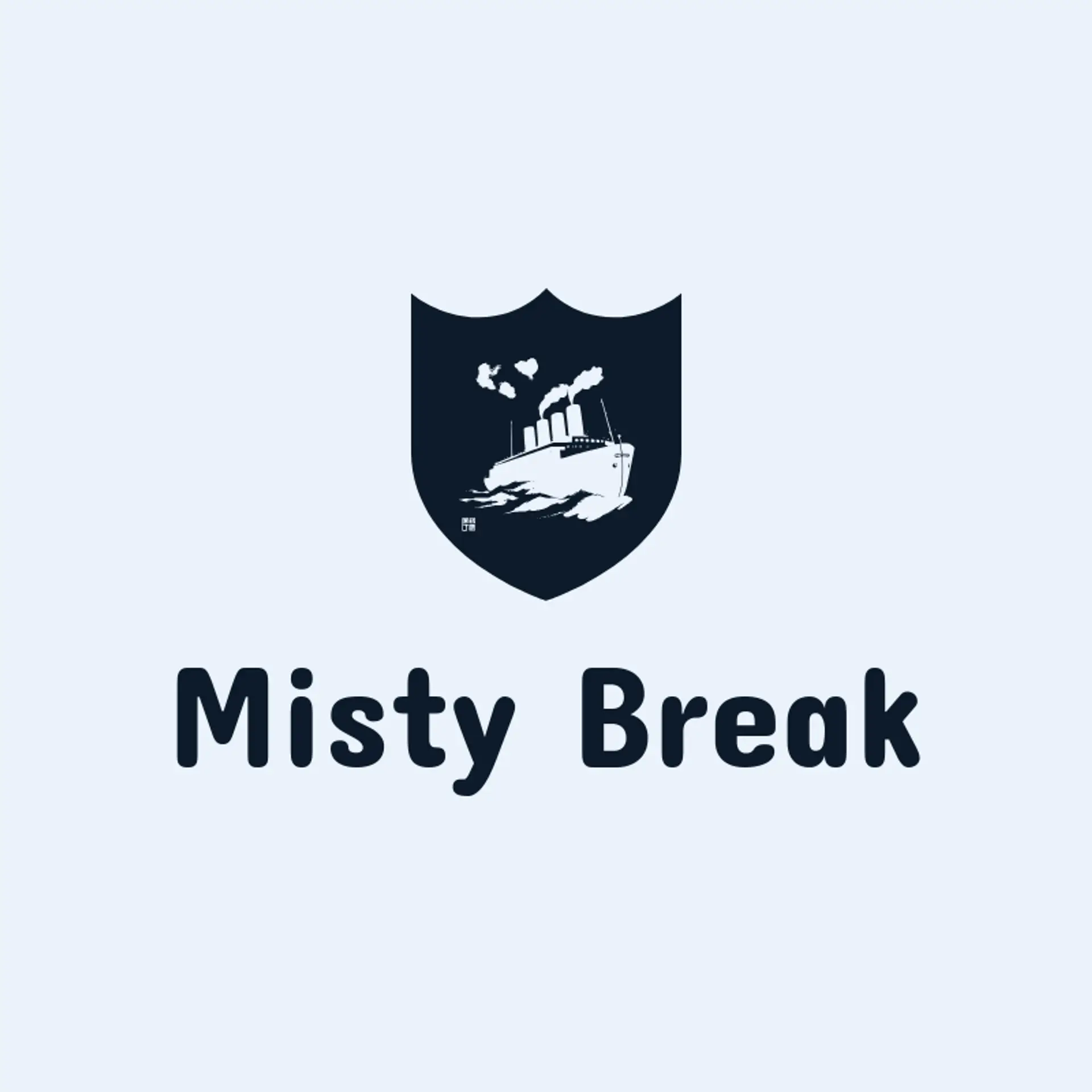 Misty Break logo for waves