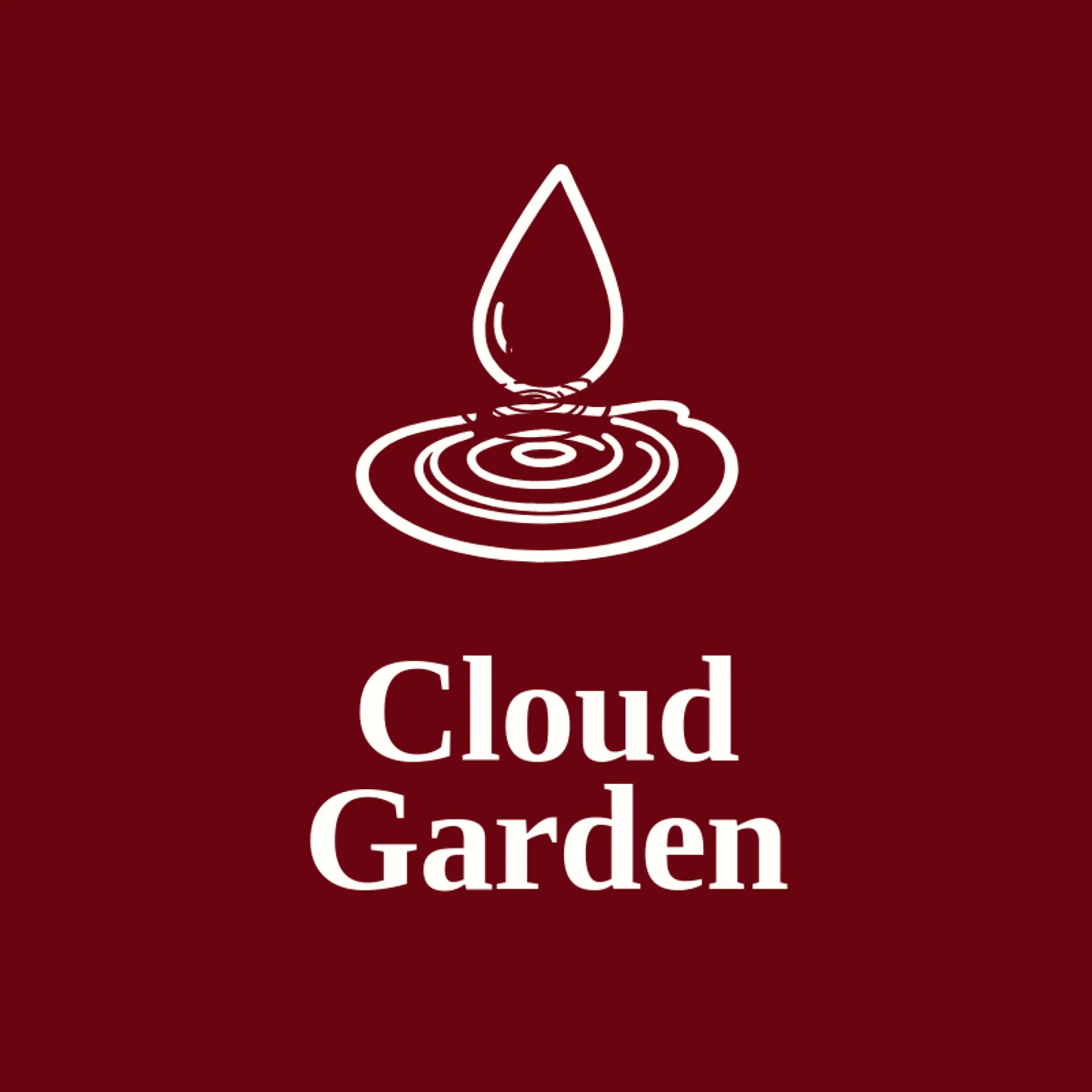 Cloud Garden logo for spring