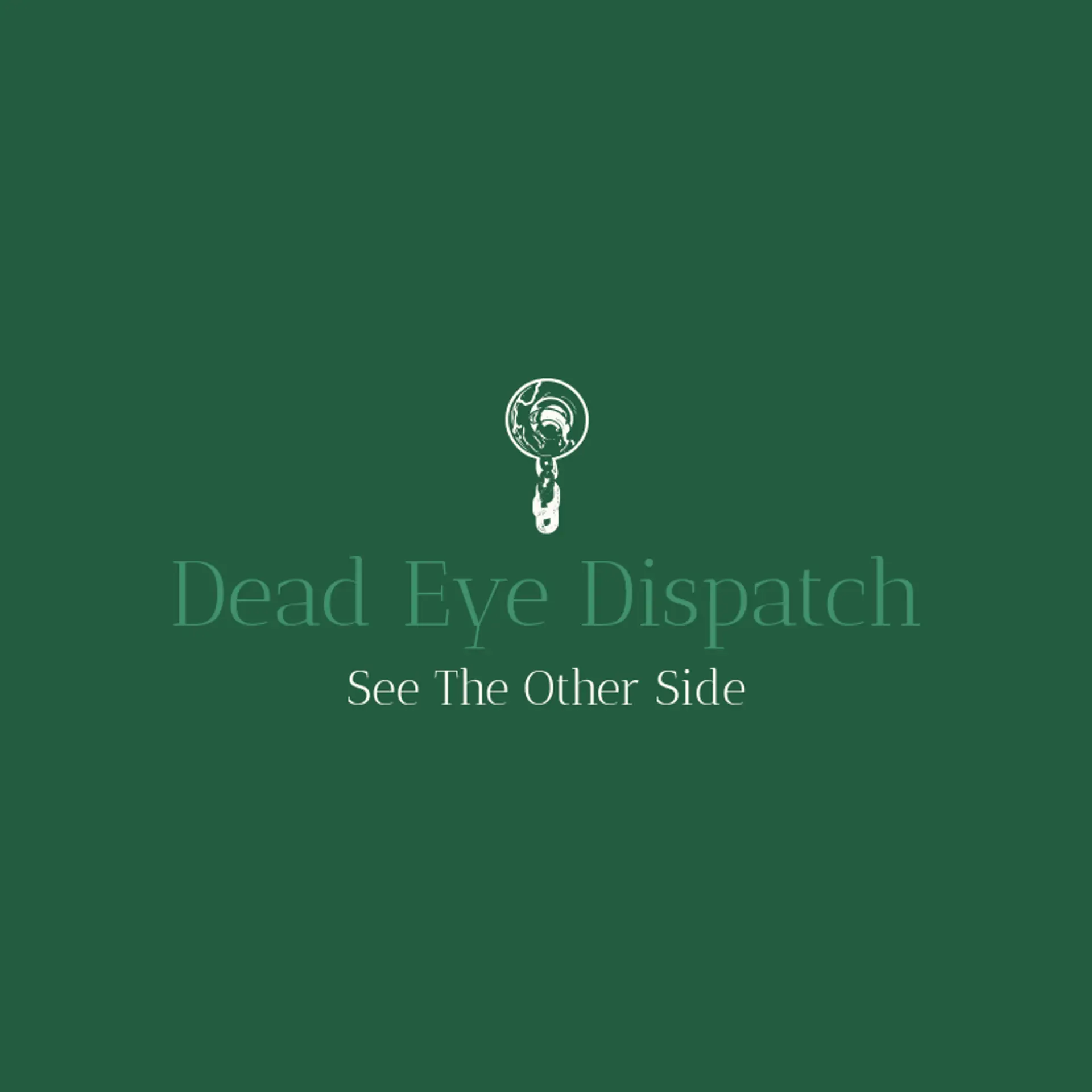 Dead Eye Dispatch logo for zombie