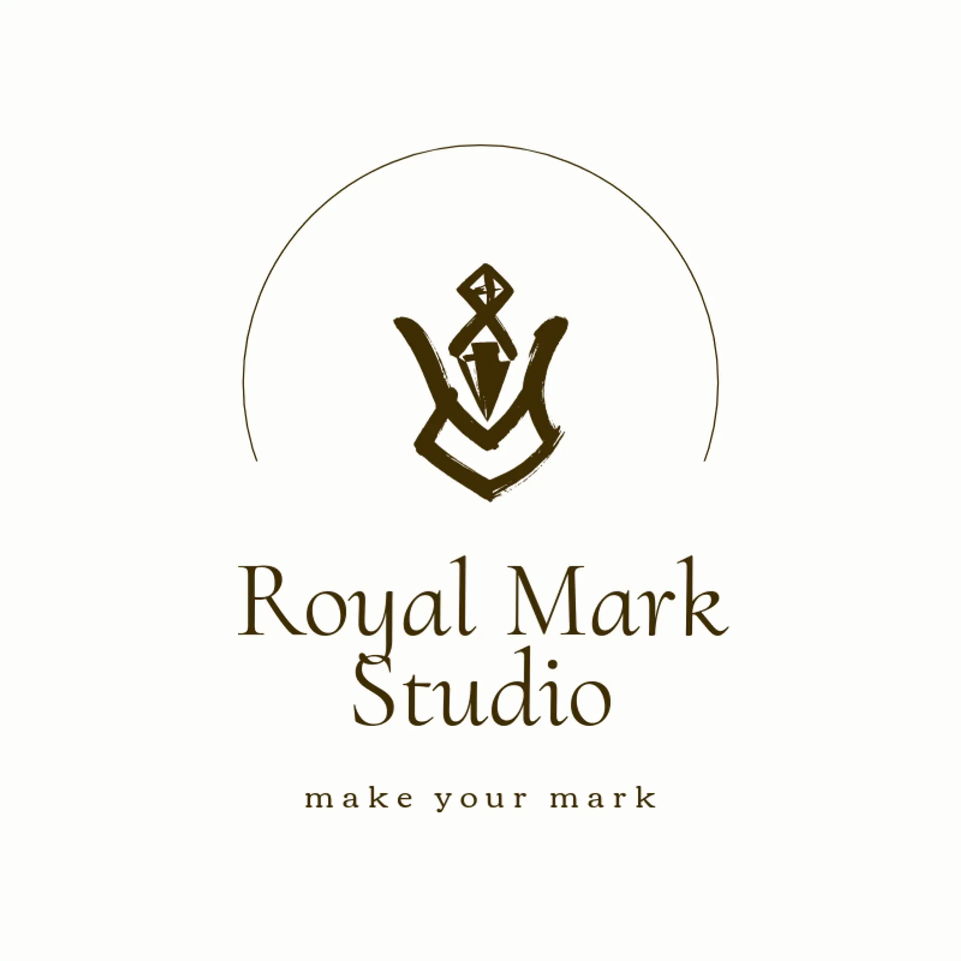 Royal Mark Studio logo for monarch