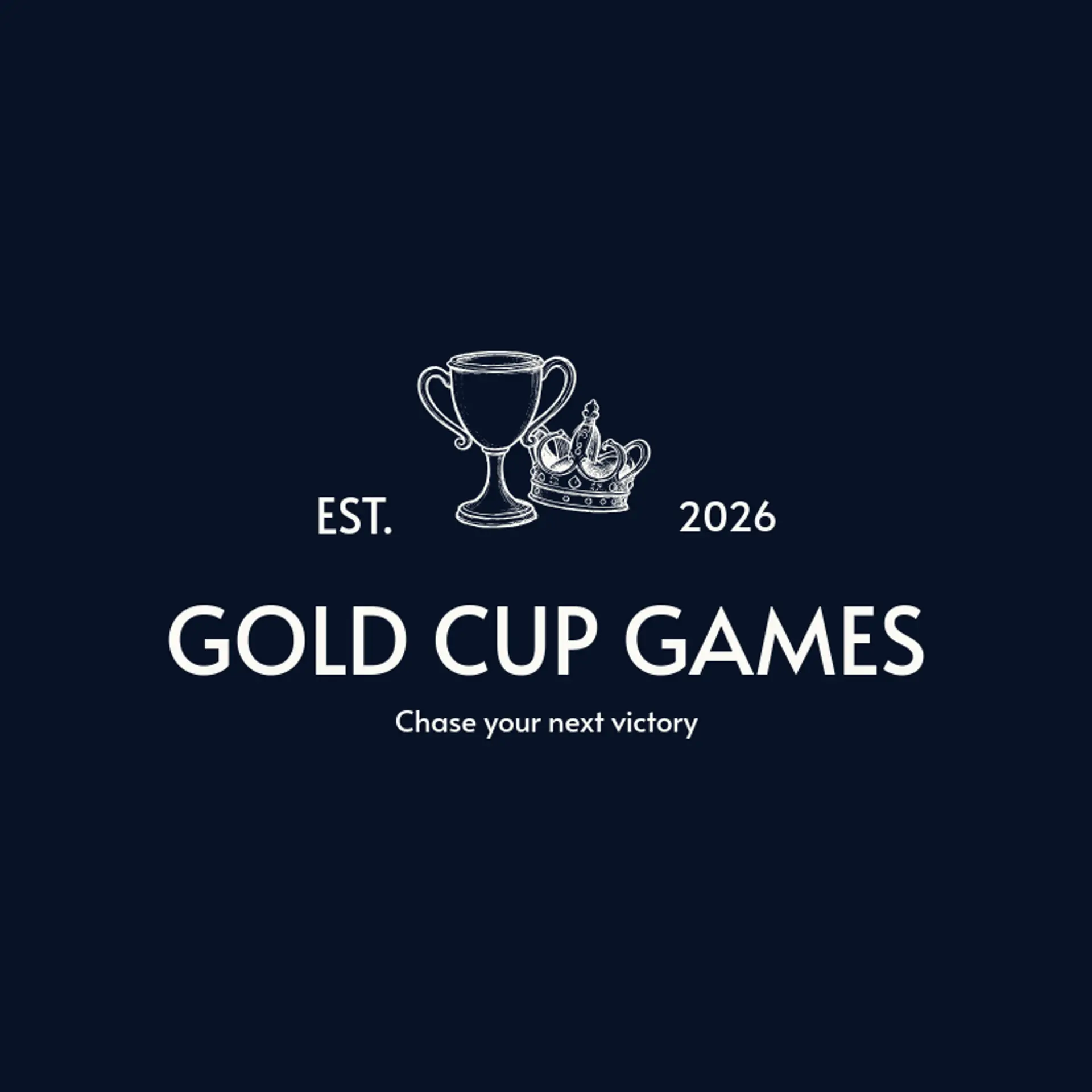 Gold Cup Games logo for game