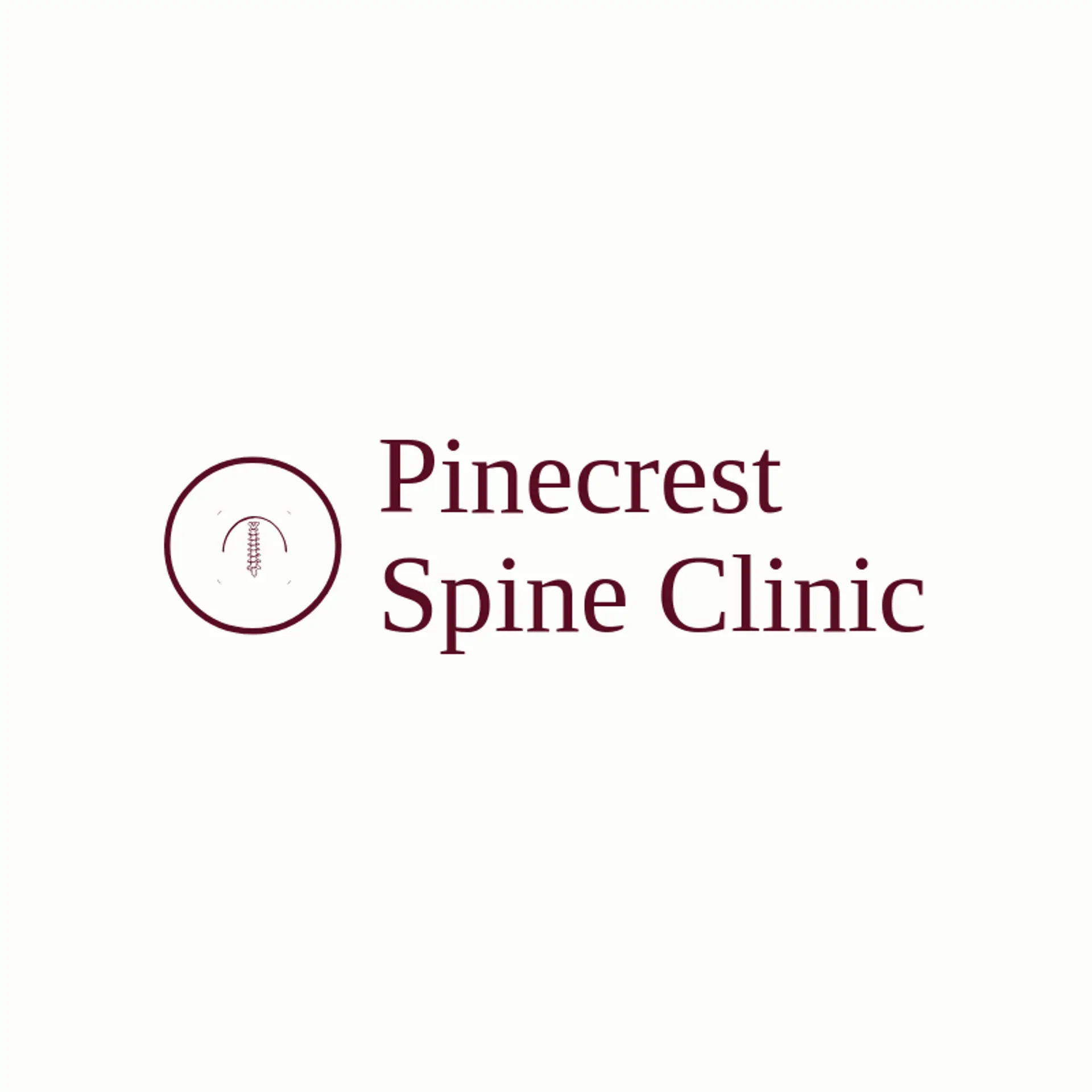 Pinecrest Spine Clinic logo for chiropractic