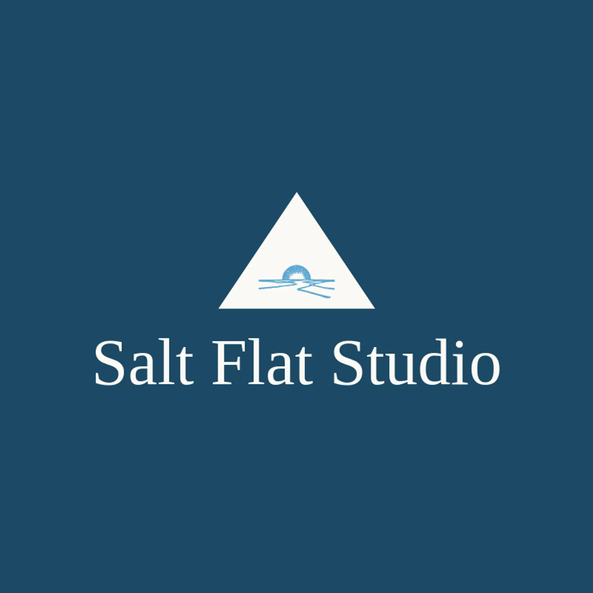 Salt Flat Studio logo for Desert