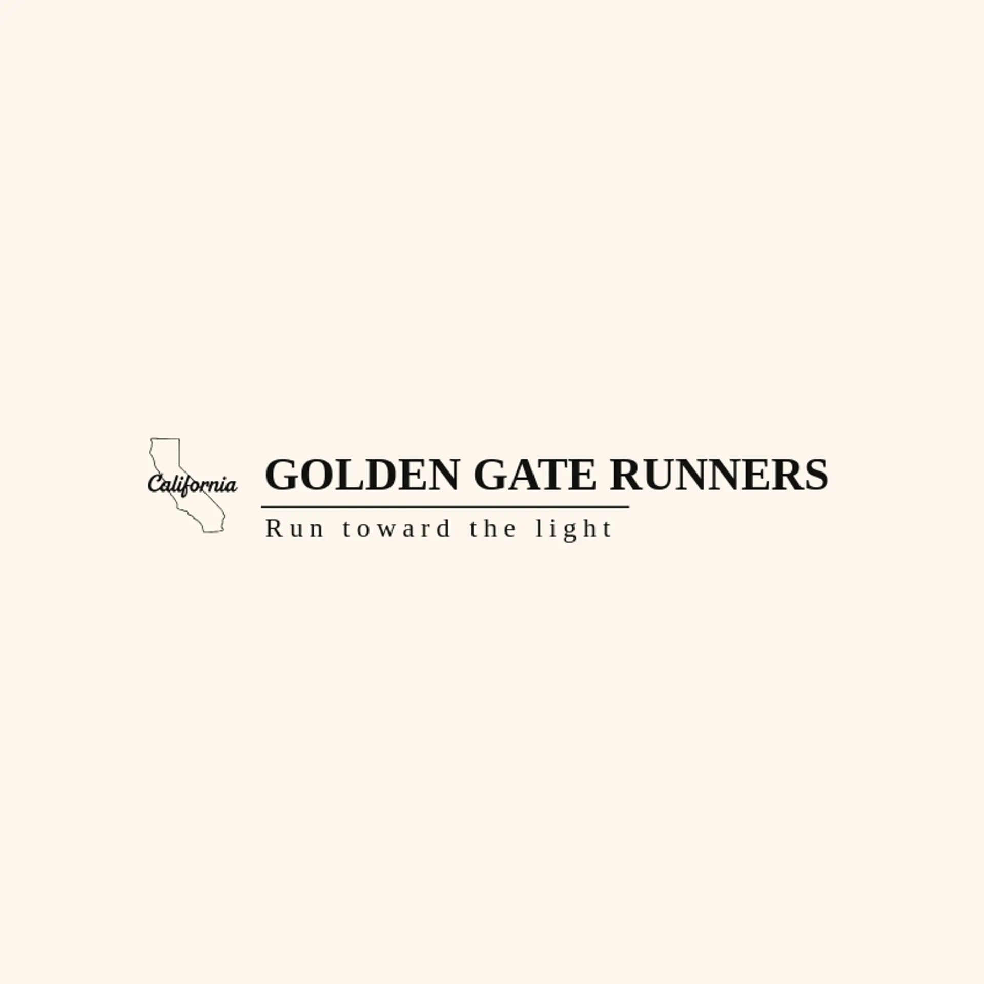 Golden Gate Runners logo for california