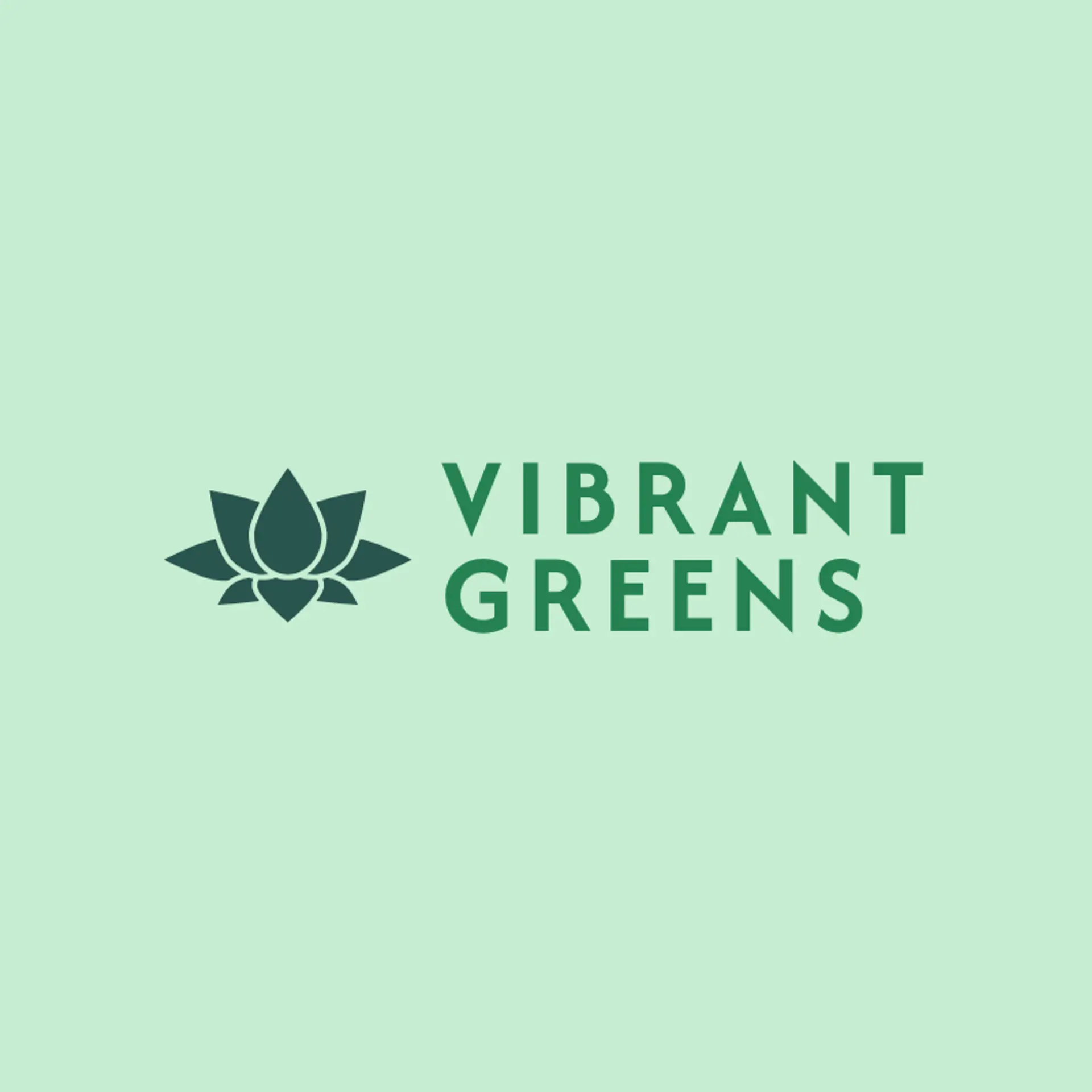 Verdant Table logo for healthy restaurant