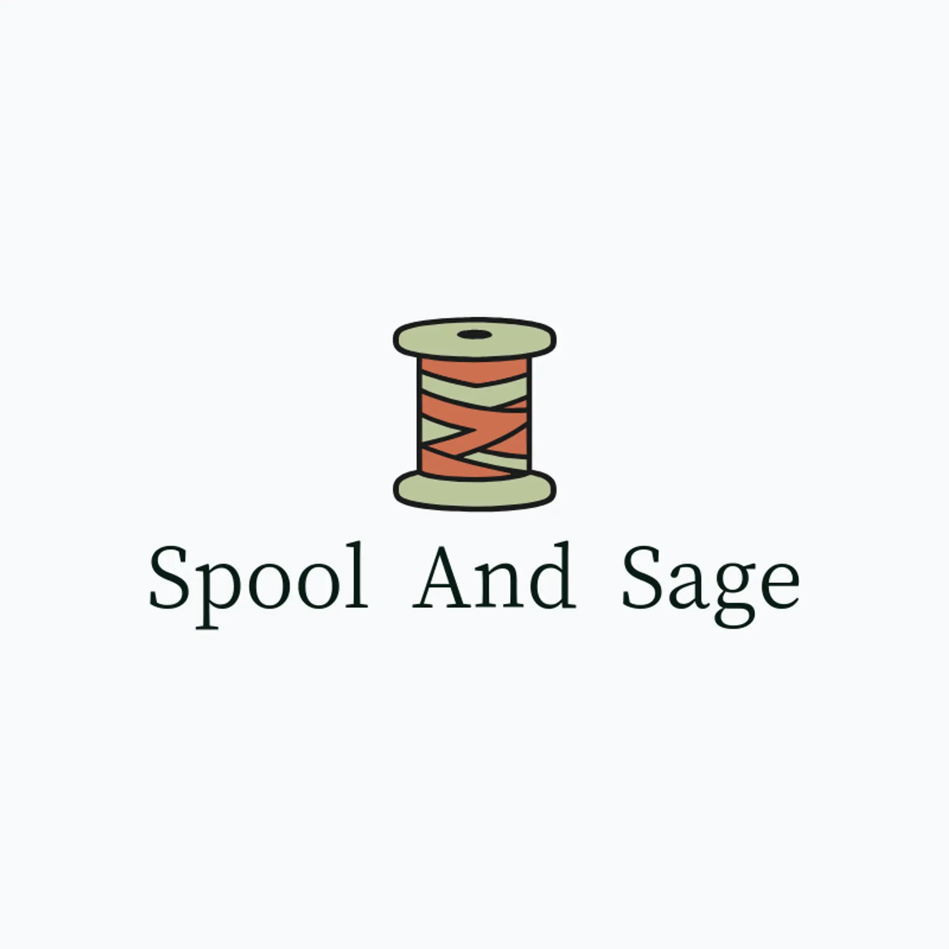 Spool And Sage logo for embroidery