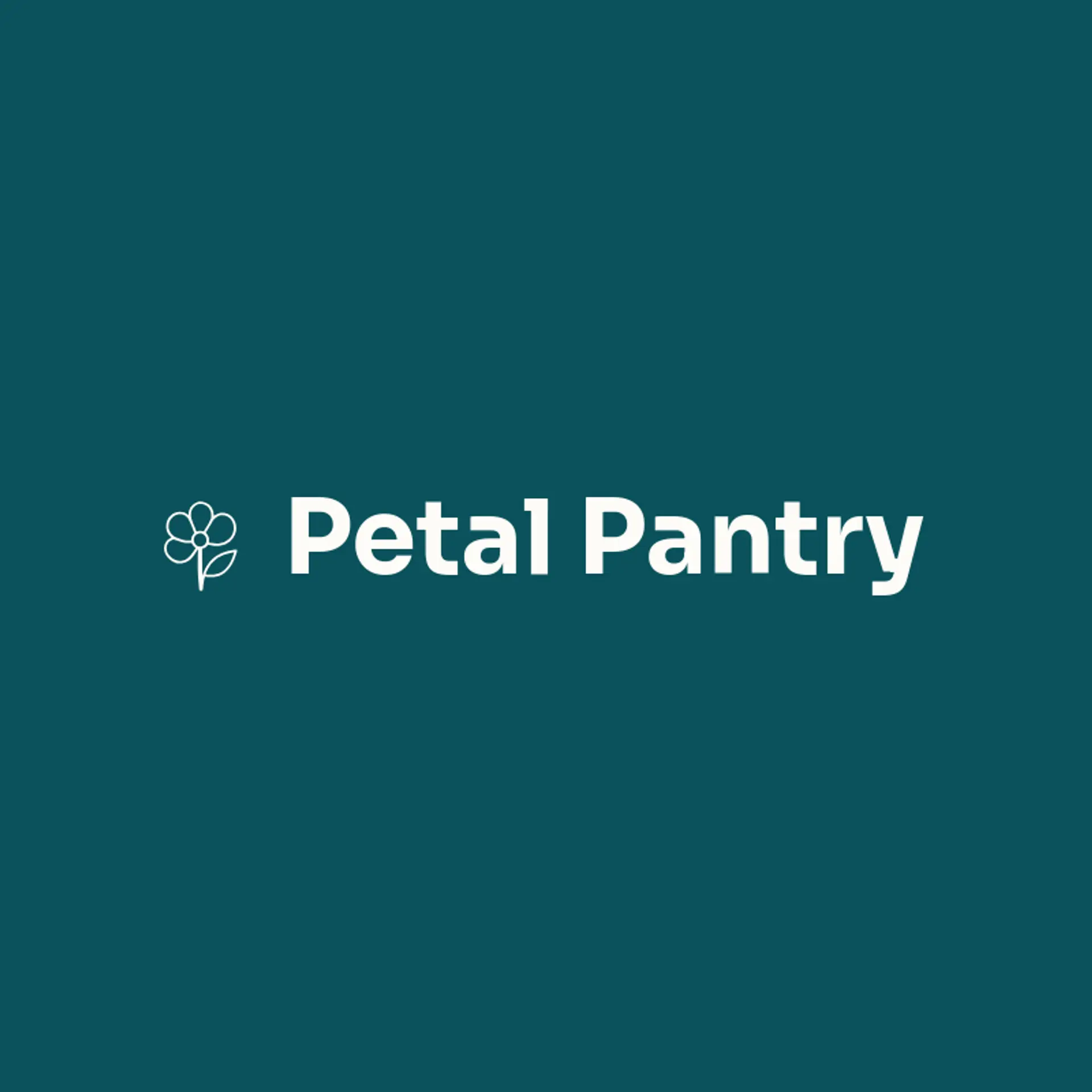 Petal Pantry logo for vegan