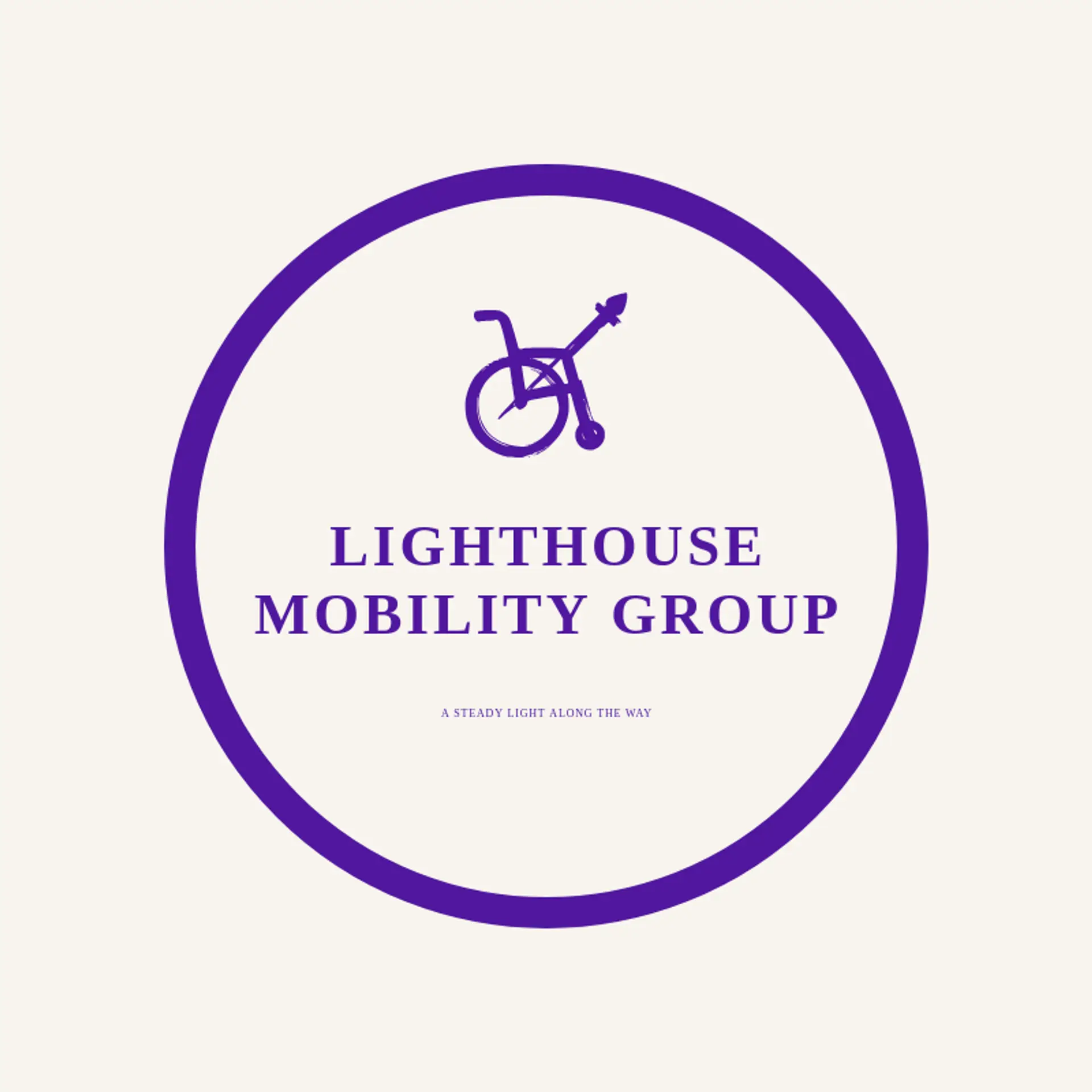 Lighthouse Mobility Group logo for wheelchair