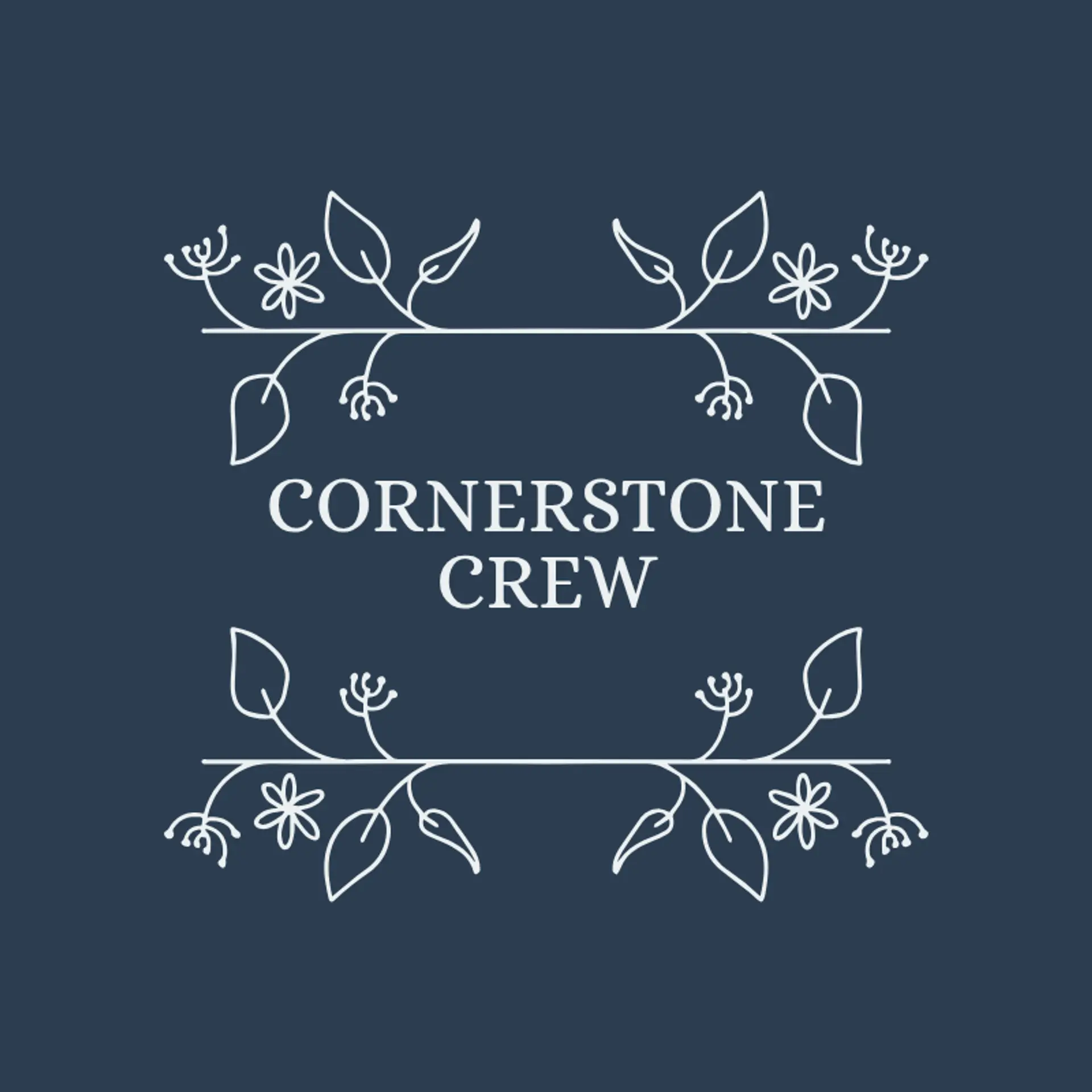Cornerstone Crew logo for construction