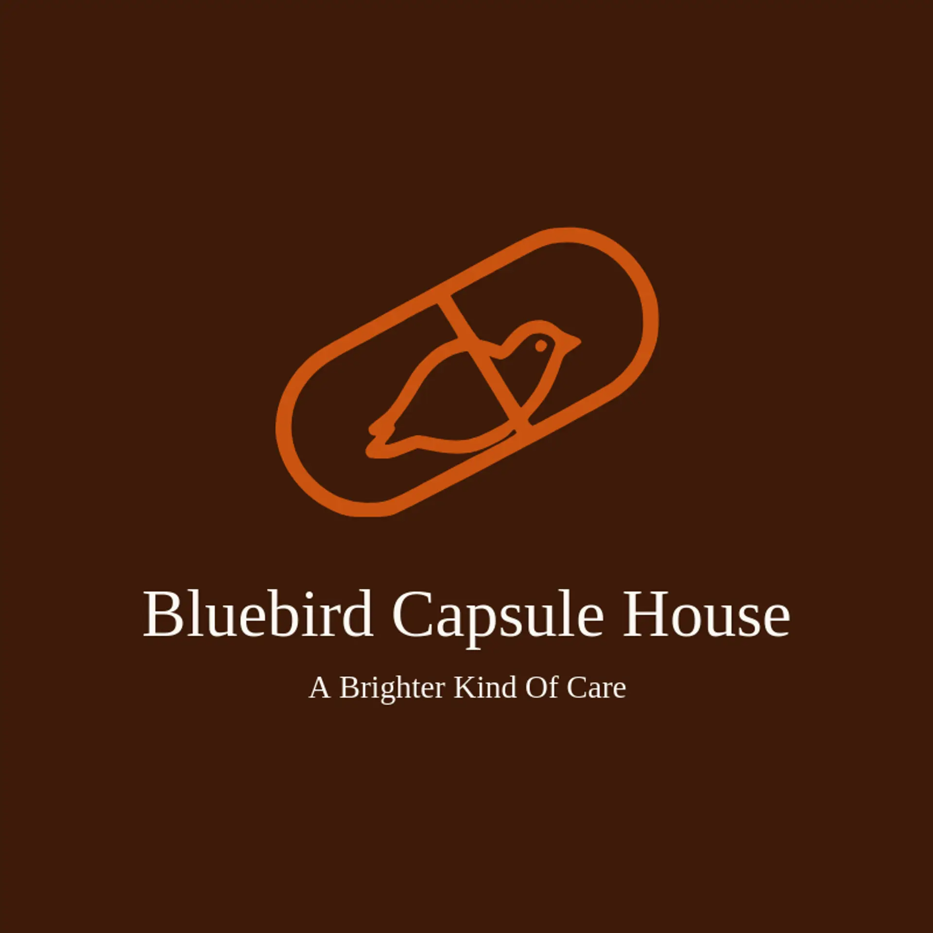 Bluebird Capsule House logo for pill