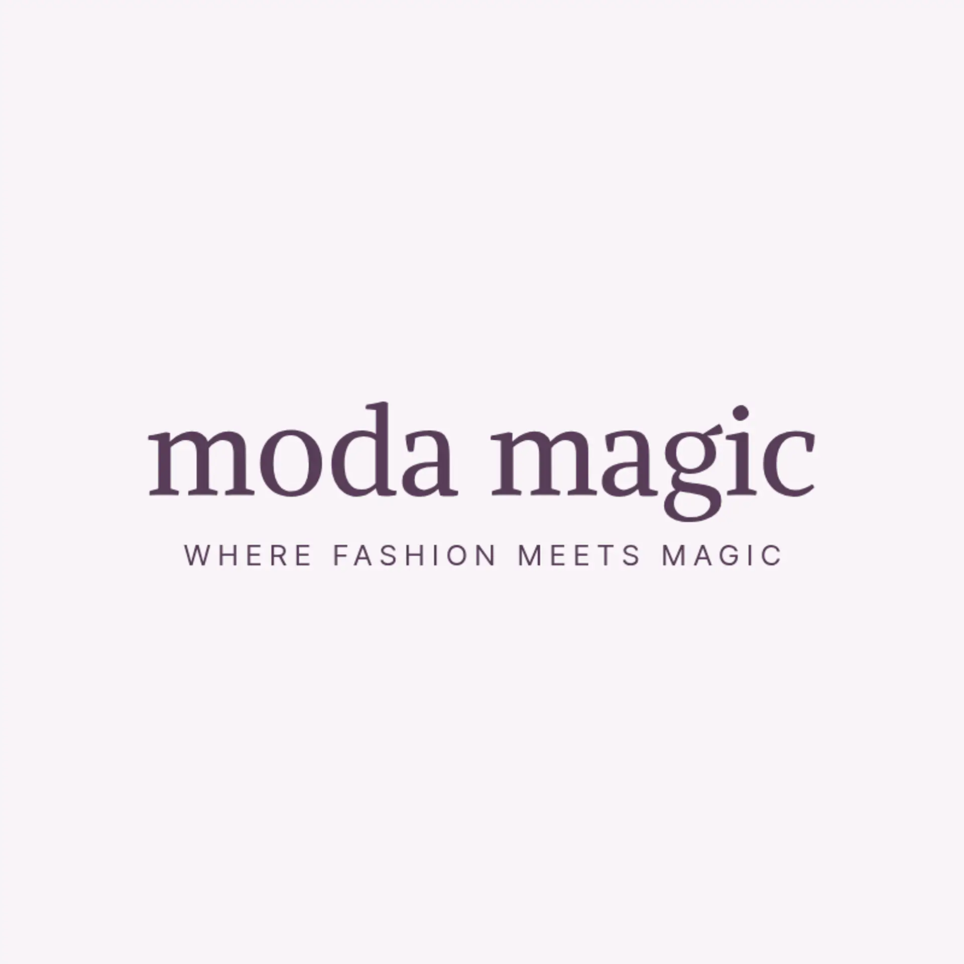 Moda Magic logo for fashion store