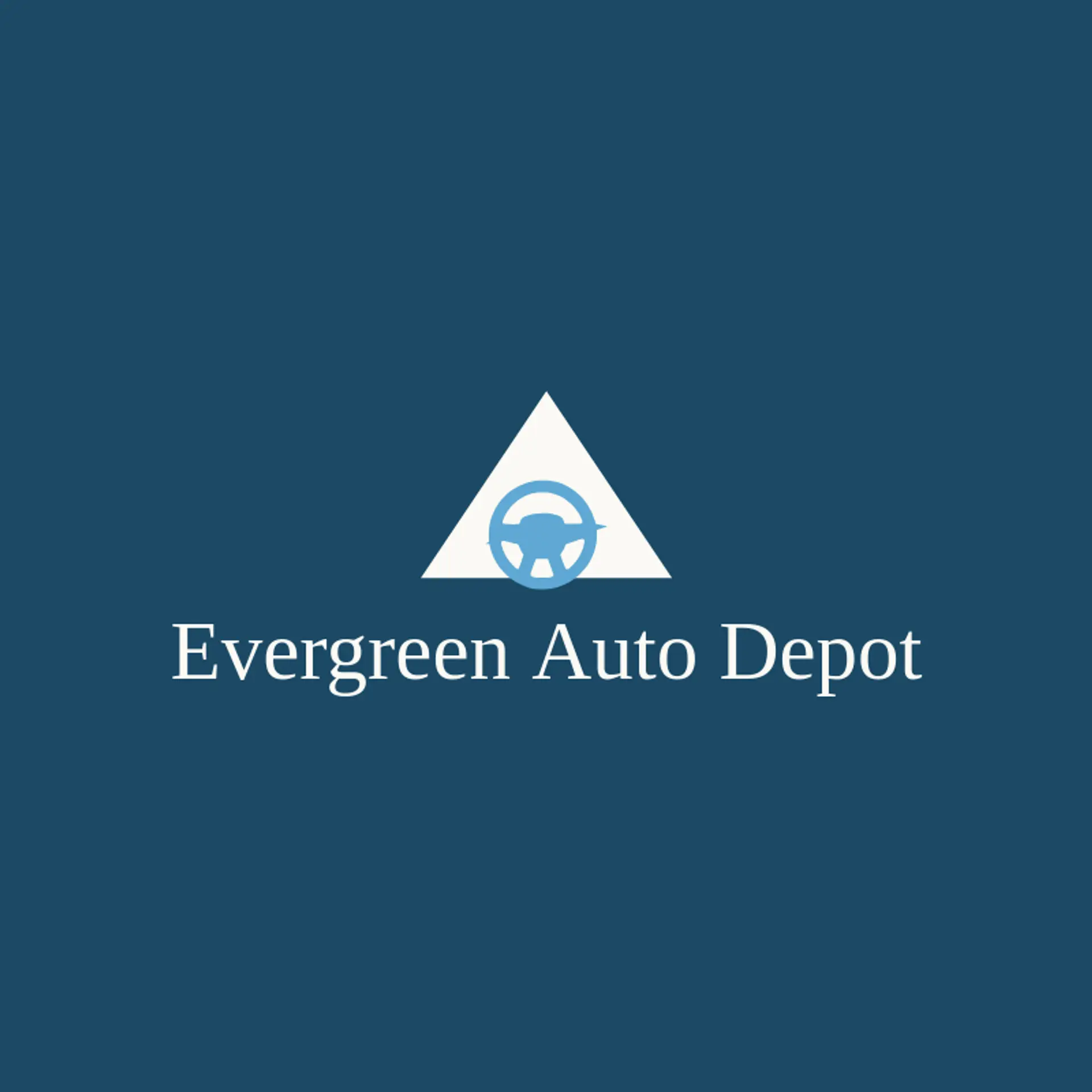 Evergreen Auto Depot logo for auto parts