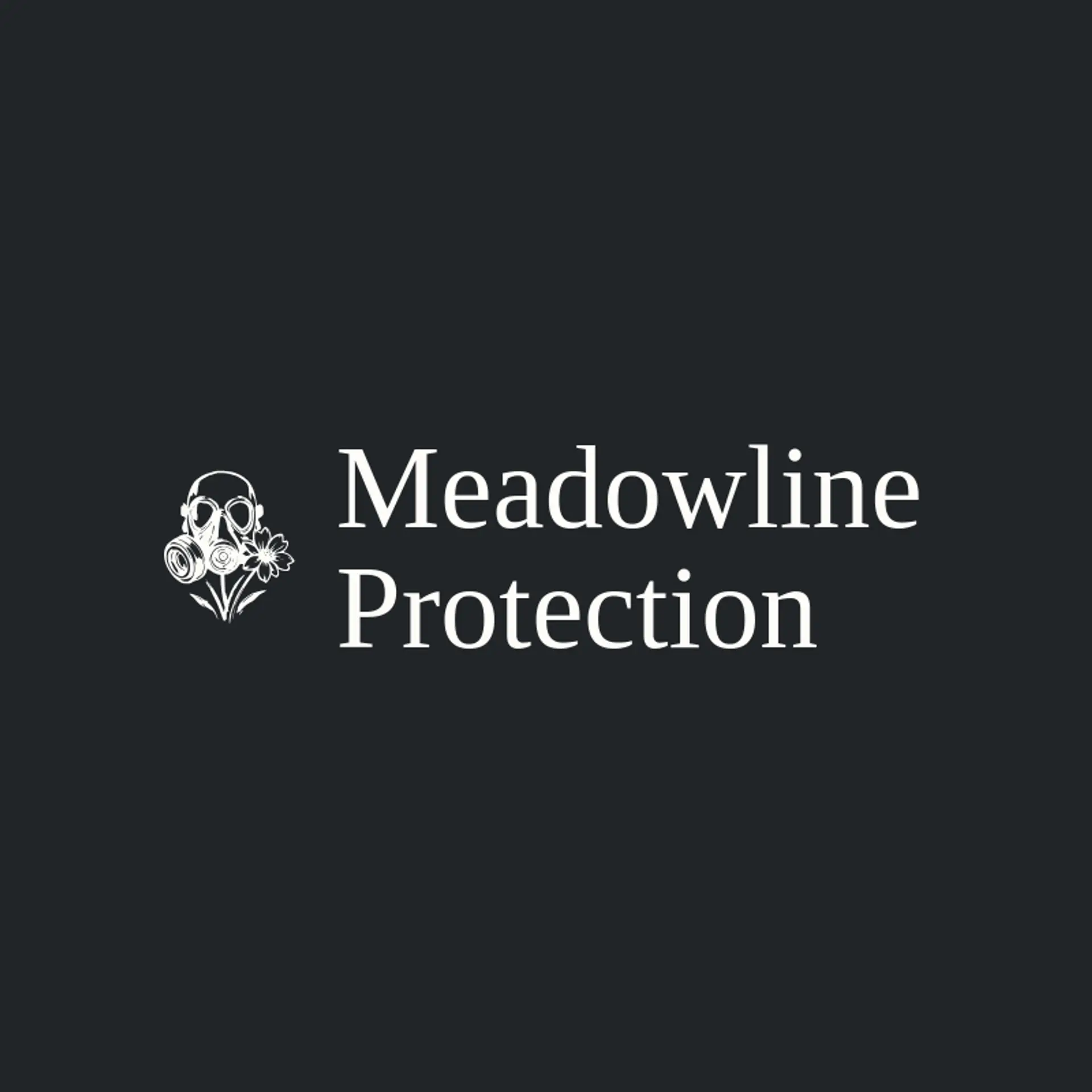Meadowline Protection logo for gas mask