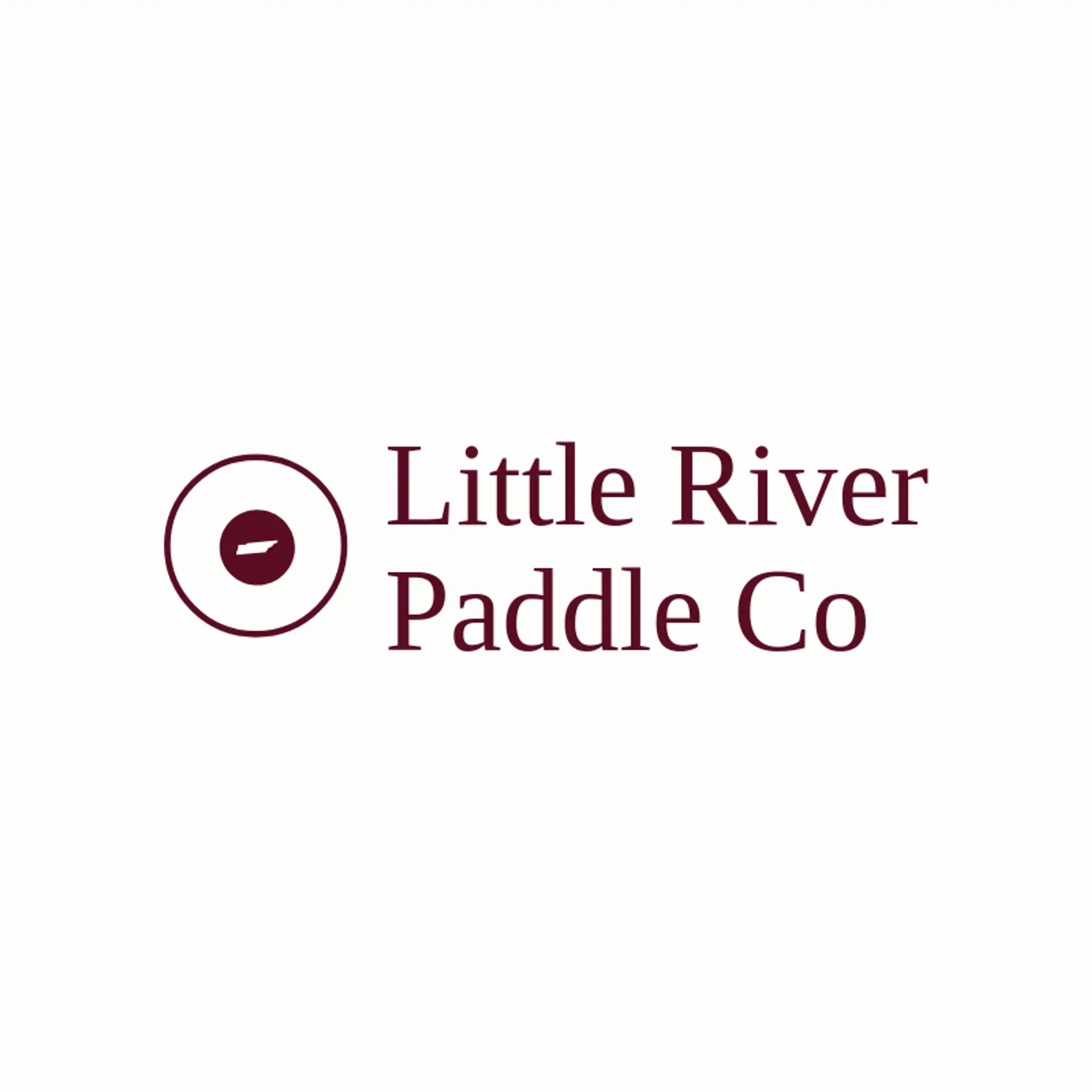 Little River Paddle Co logo for tennessee