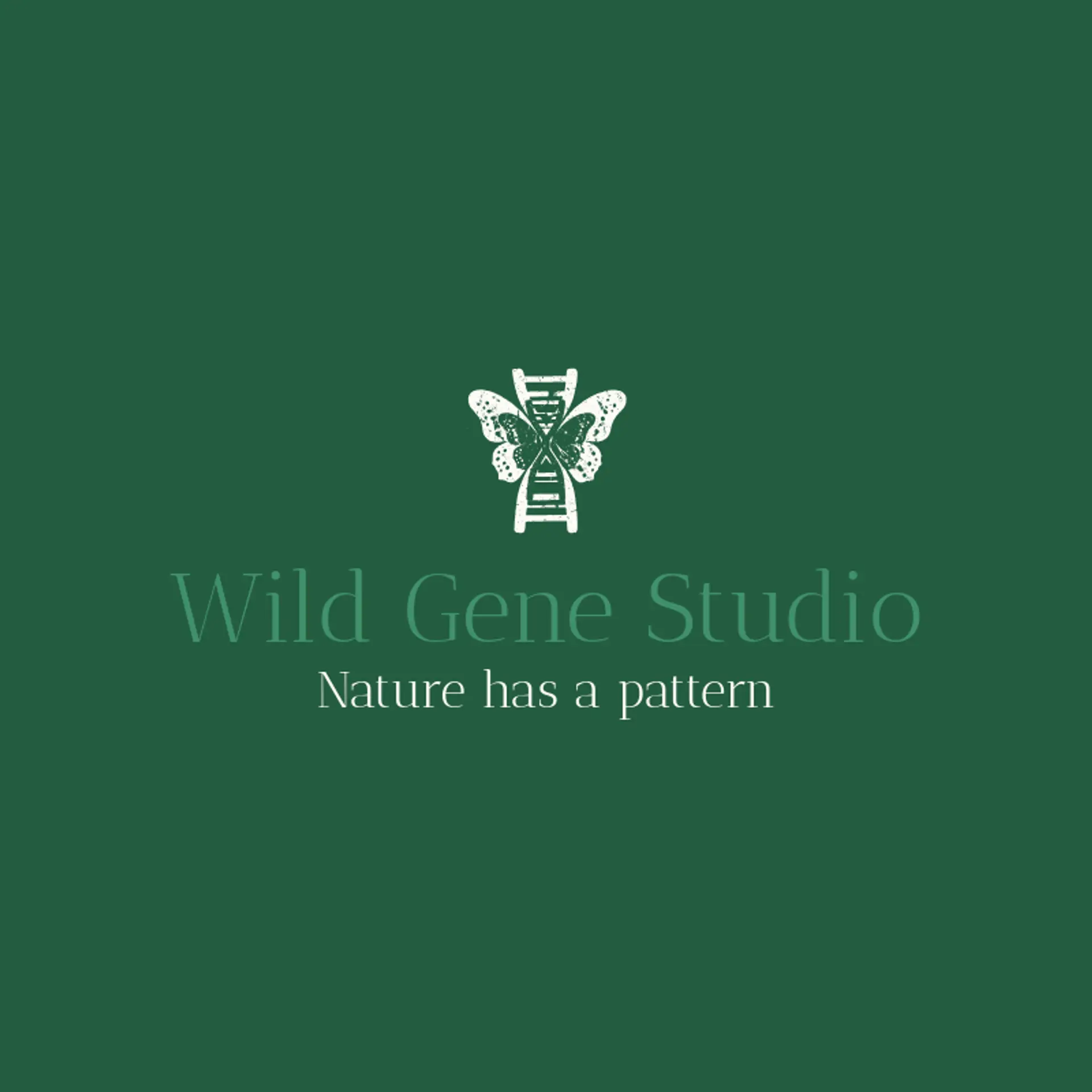 Wild Gene Studio logo for biology